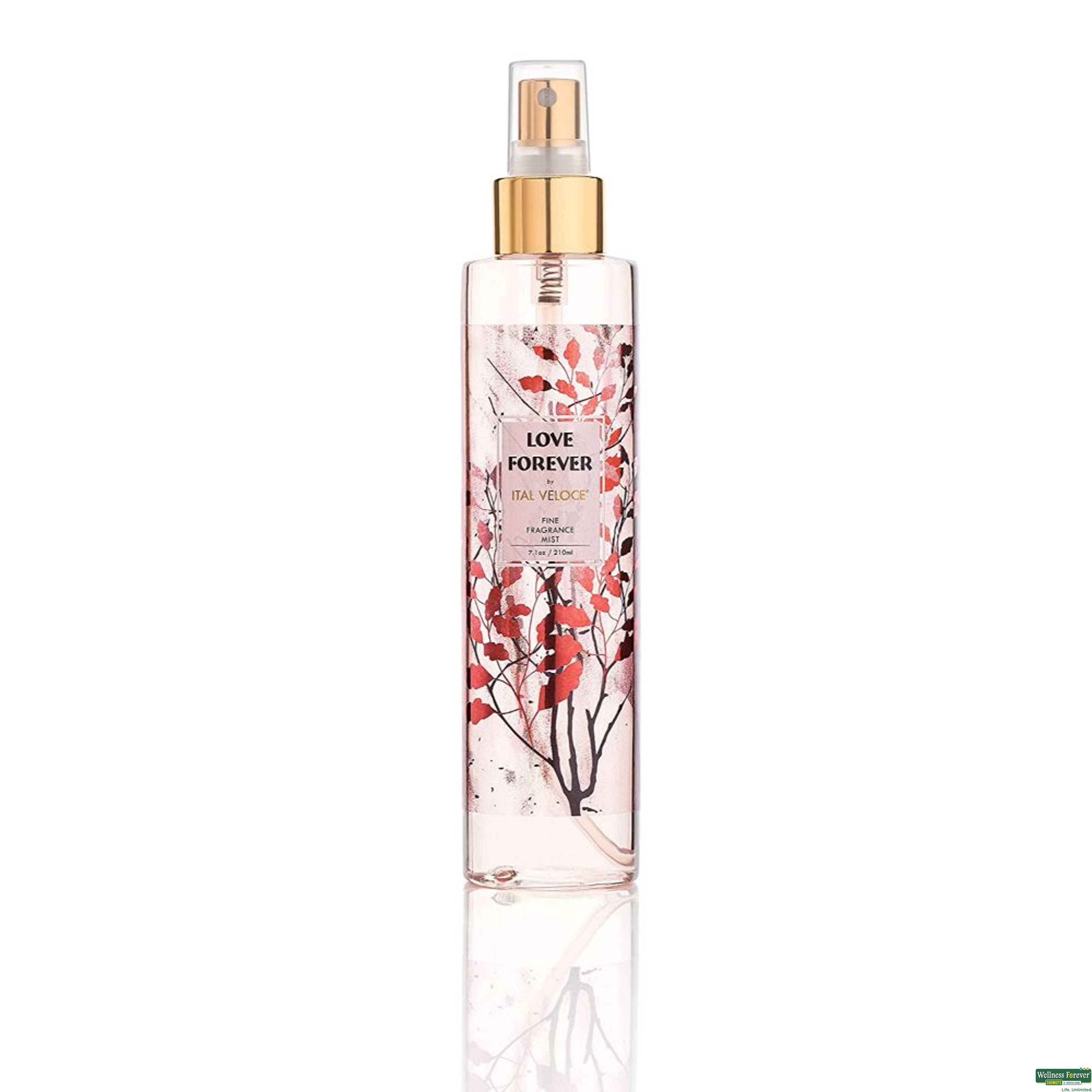 Ital Veloce Love Forever Body Mist For Women, 210 ml-image