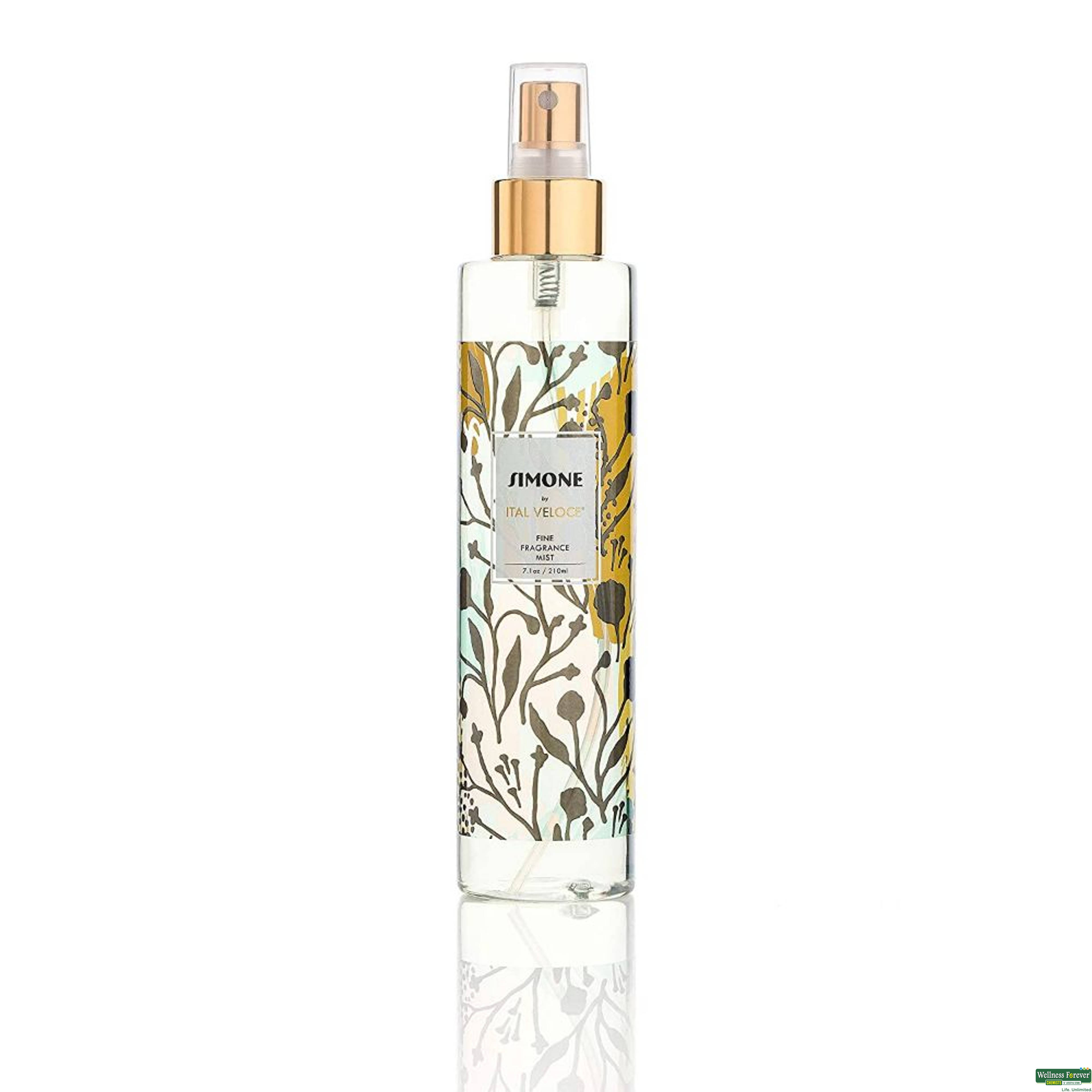 Ital Veloce Simone Fine Fragrance Body Mist For Women, 210 ml-image