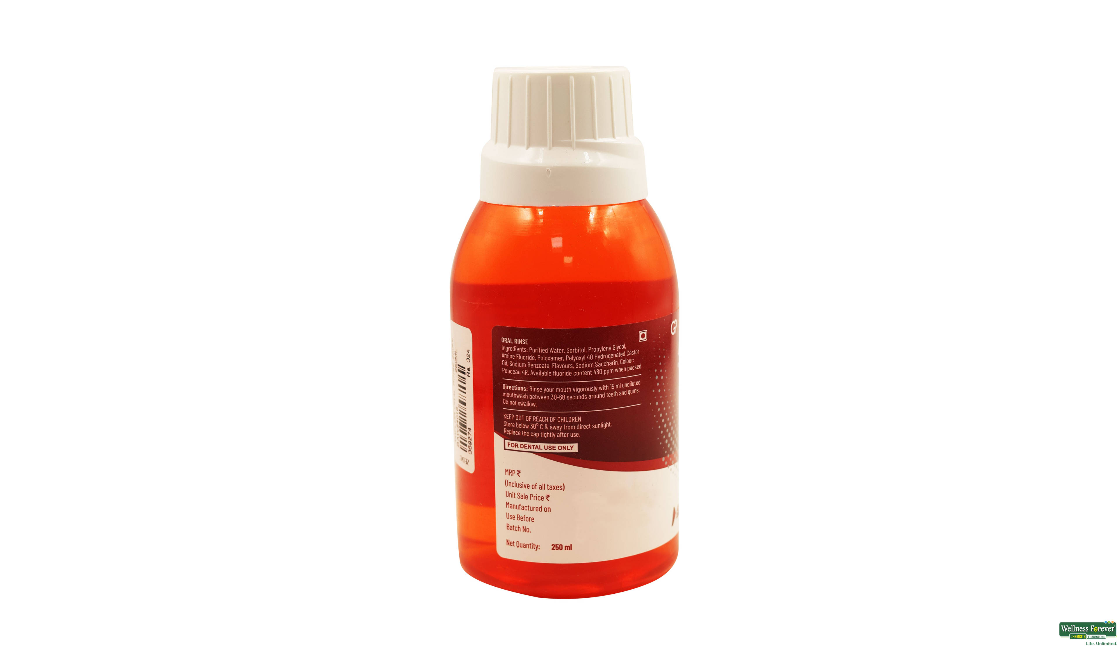 AMFLOR ORAL RINSE 250ML- 2, 250ML, 