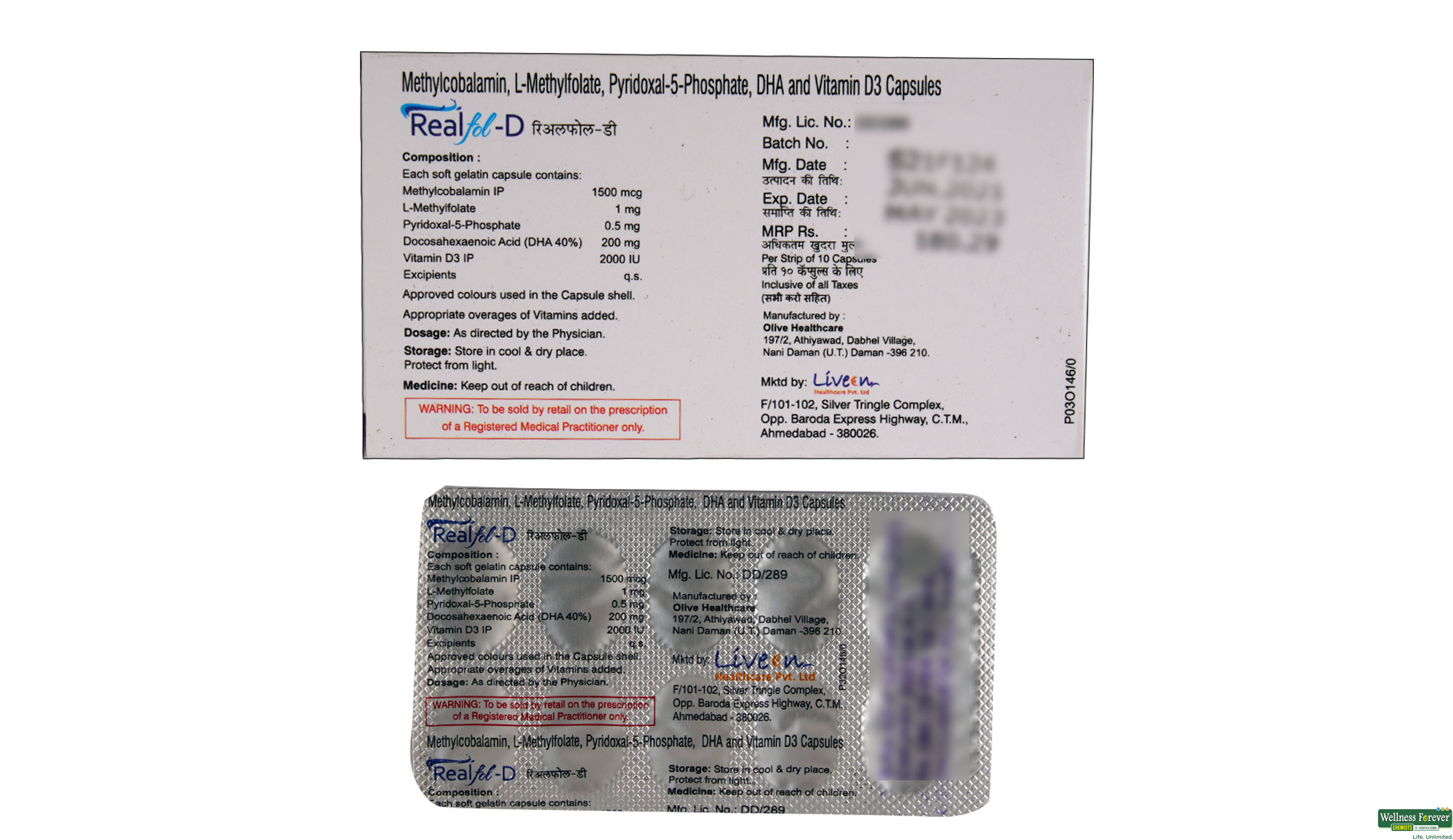 REALFOL-D 10CAP- 2, 10CAP, 