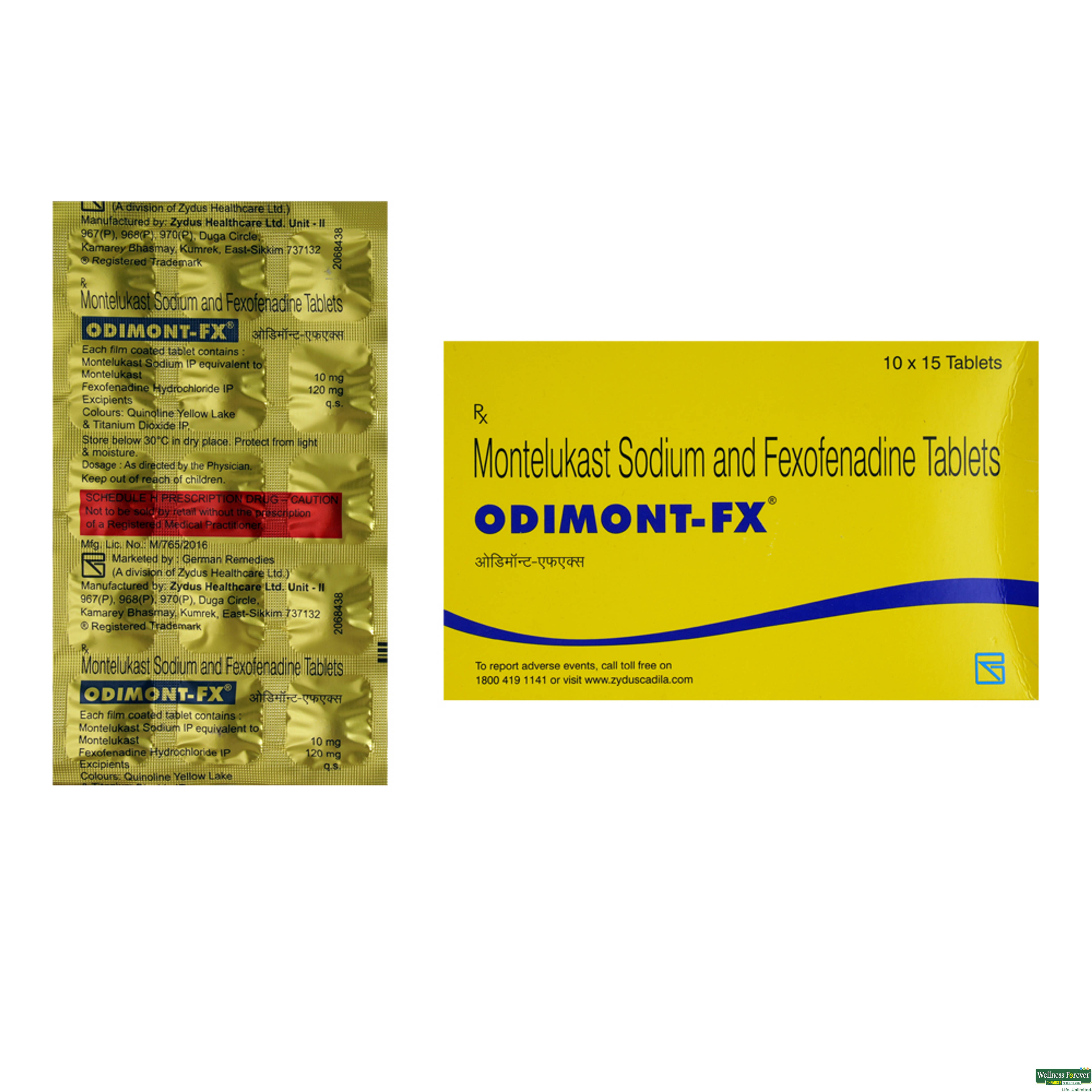 Odimont-FX 15 Tablets-image
