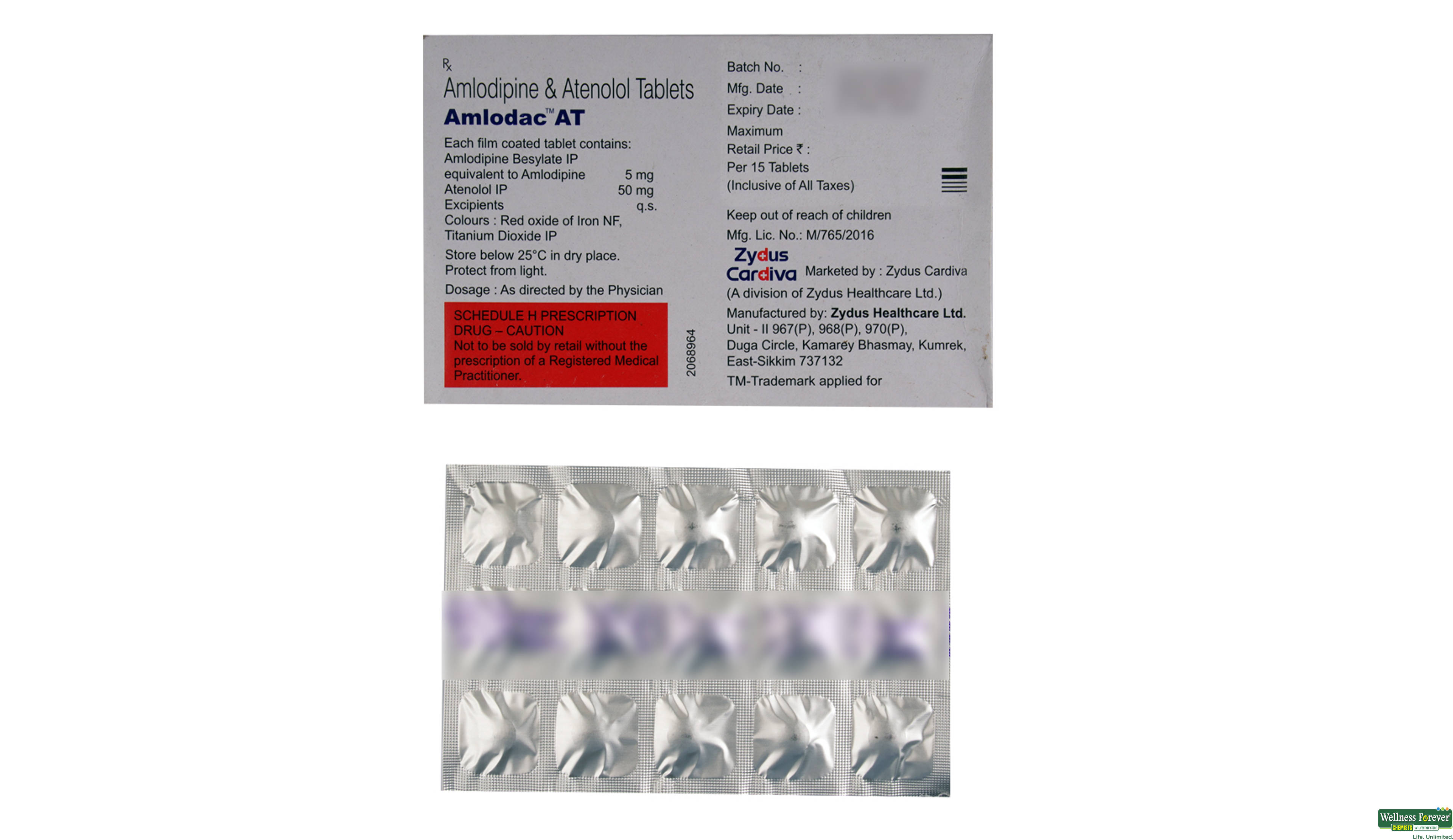 AMLODAC-AT 15TAB- 2, 15TAB, 