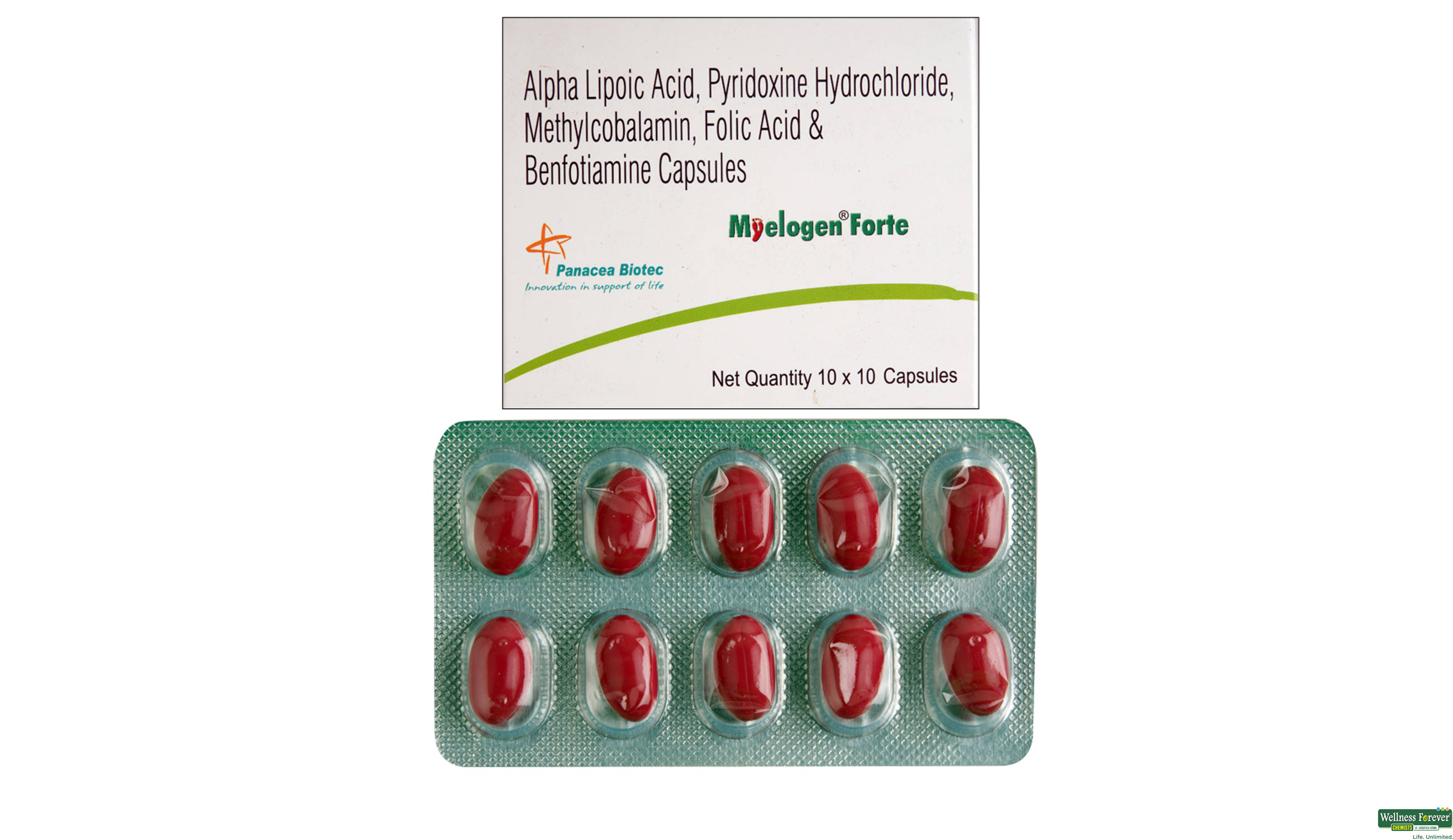 MYELOGEN-FORTE NU 10CAP- 1, 10CAP, 