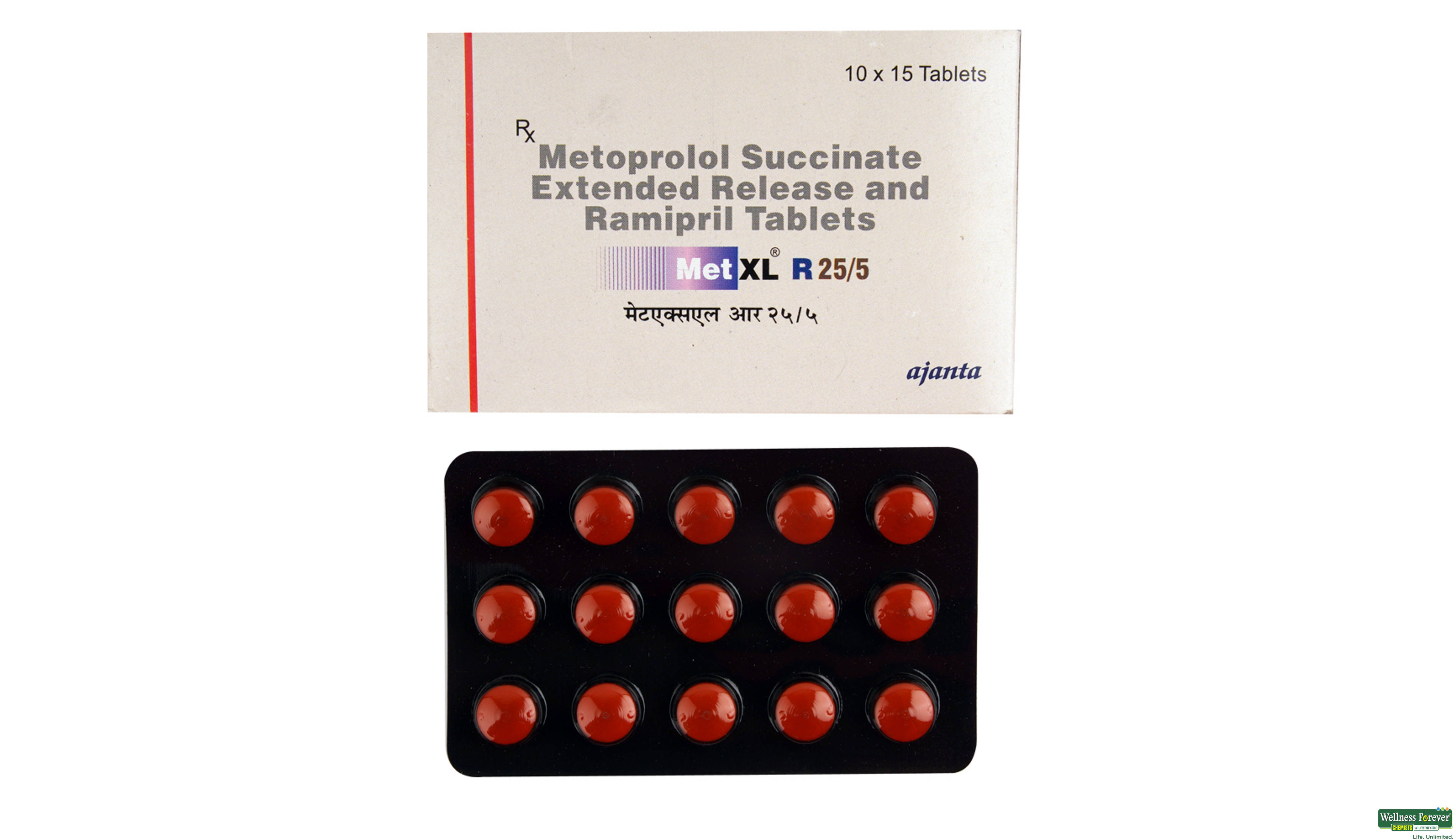 MET-XL-R 25/5MG 15TAB- 1, 15TAB, 