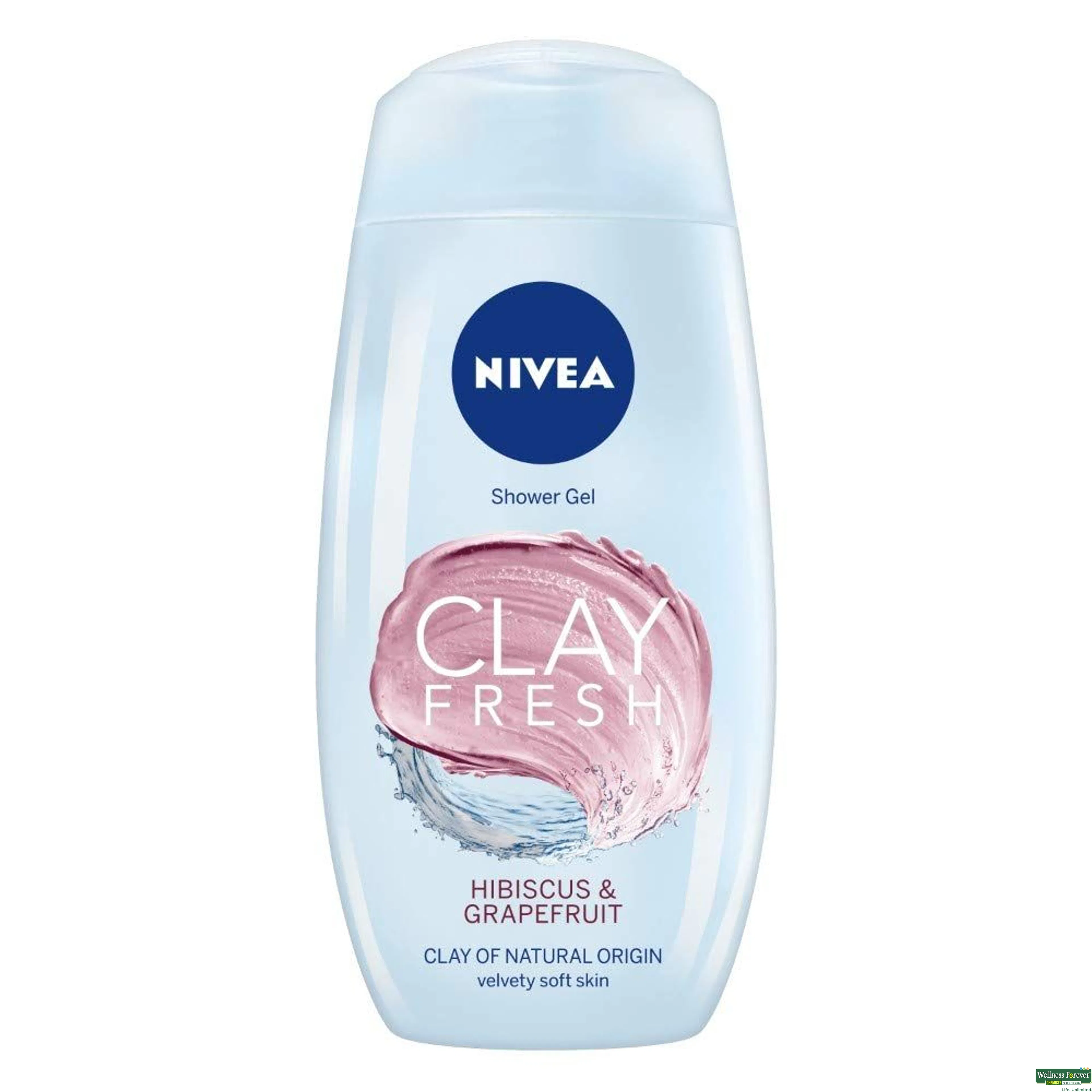 NIVEA S/GEL CLAY HIBICUS GRAPE 250ML-image