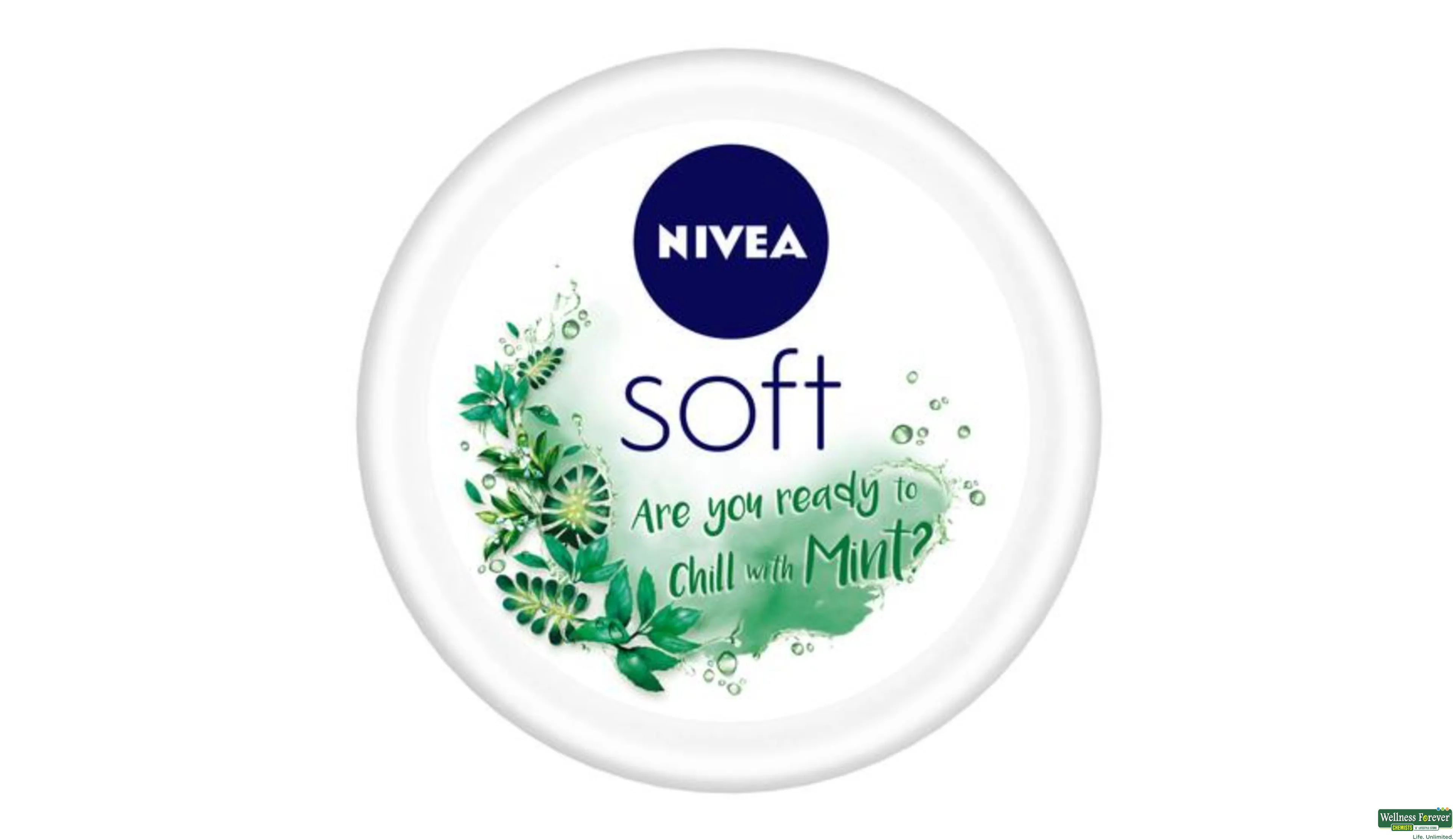 NIVEA CRM SOFT CHILLED MINT 100ML- 1, 100ML, 