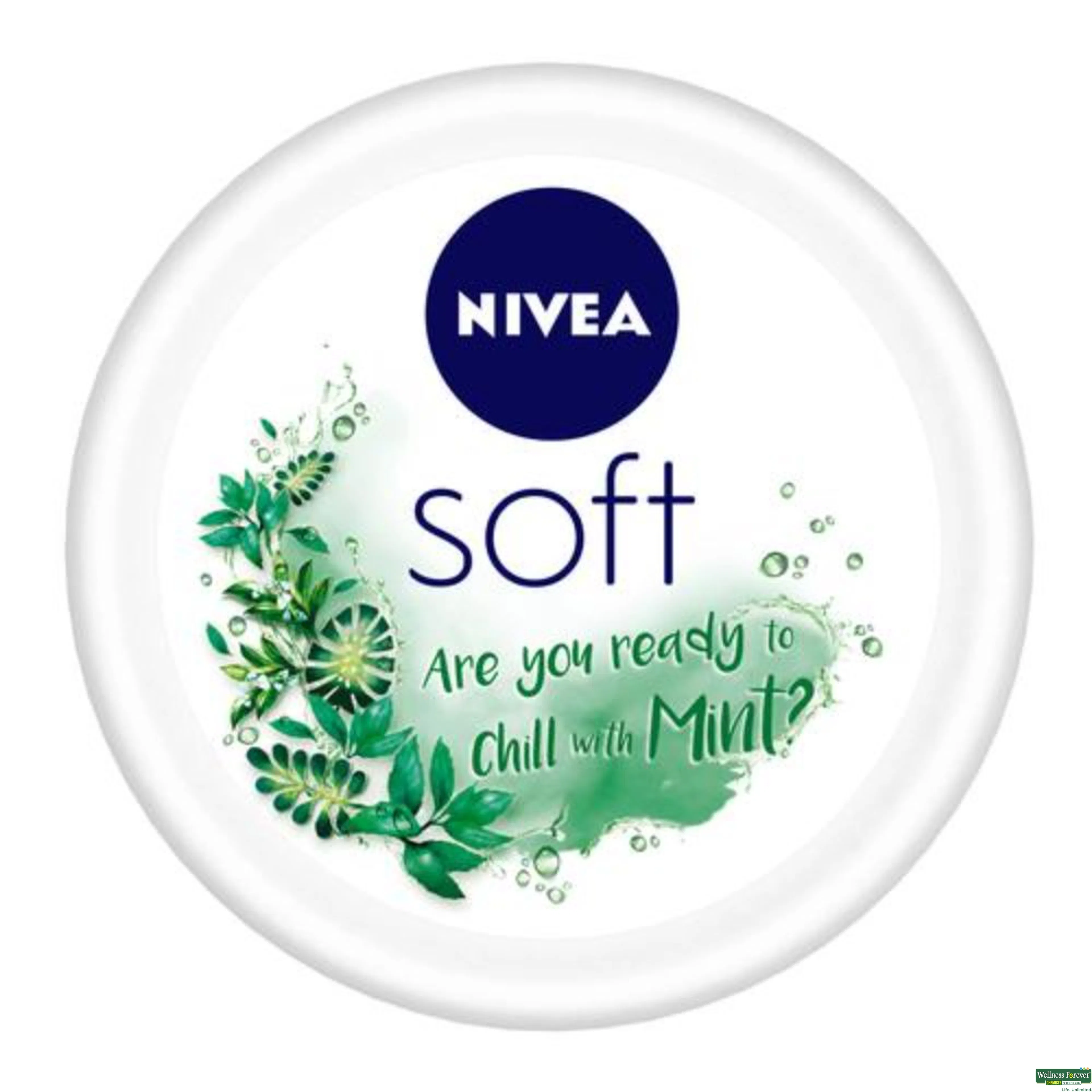 NIVEA CRM SOFT CHILLED MINT 100ML-image