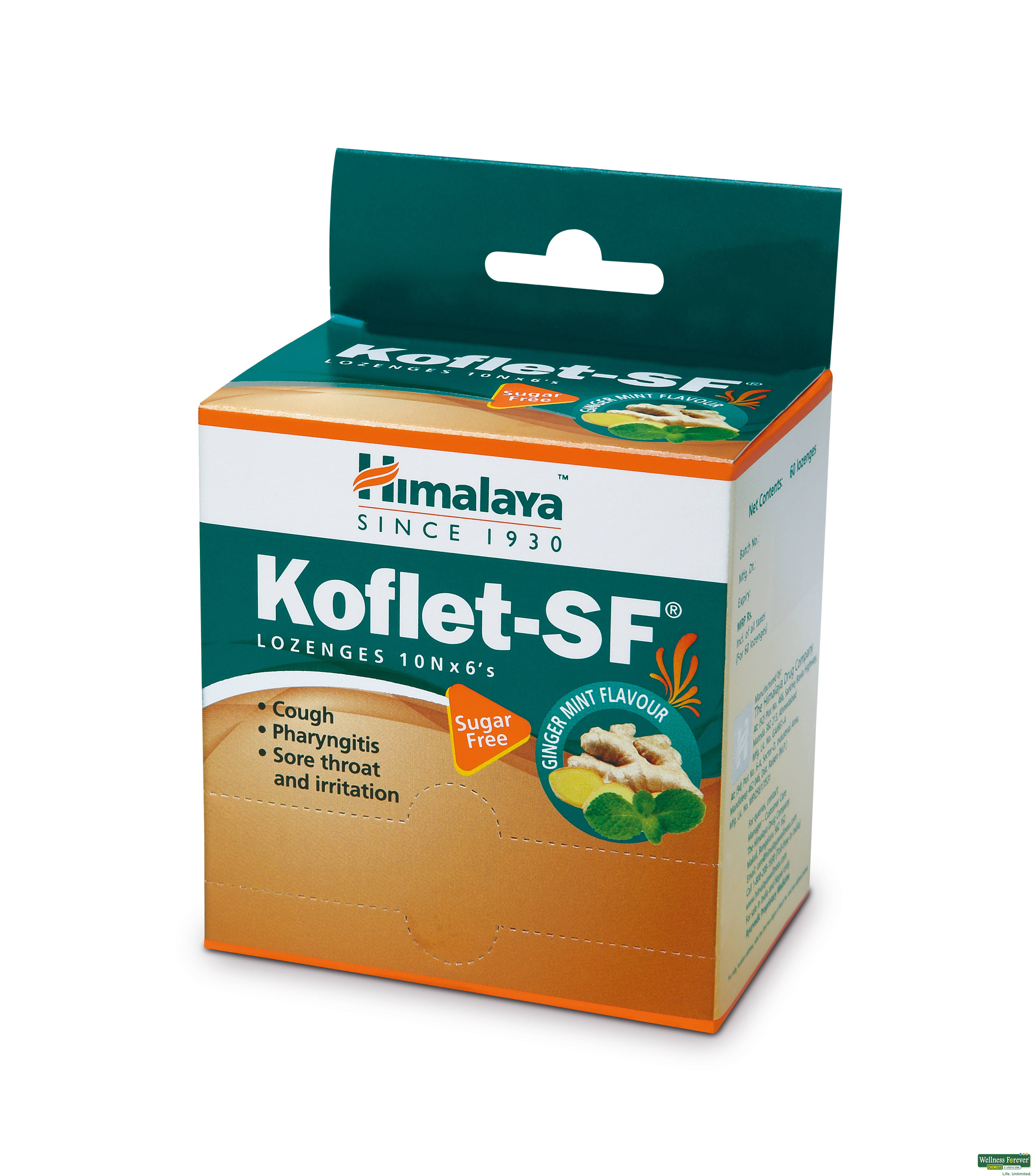 KOFLET-SF LOZENGES 6TAB-image