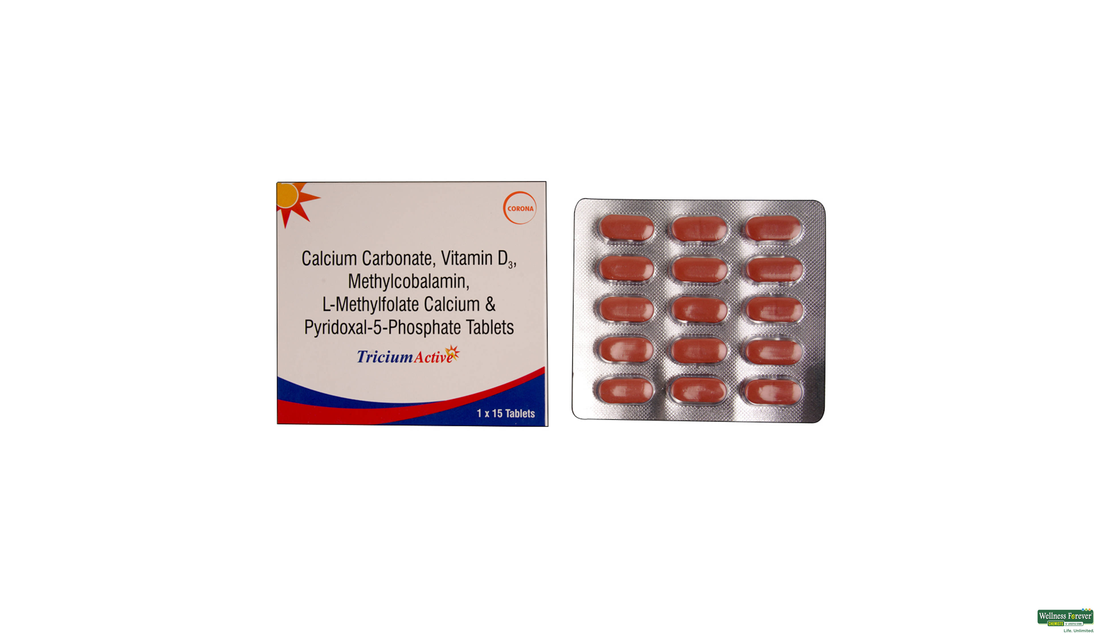 TRICIUM-ACTIVE 15TAB- 1, 15TAB, 