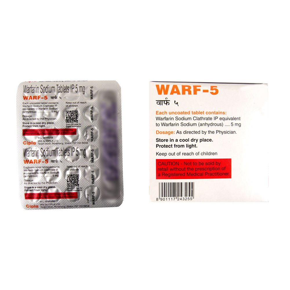 Buy WARF 1mg Tablet 30's Online at Upto 25% OFF