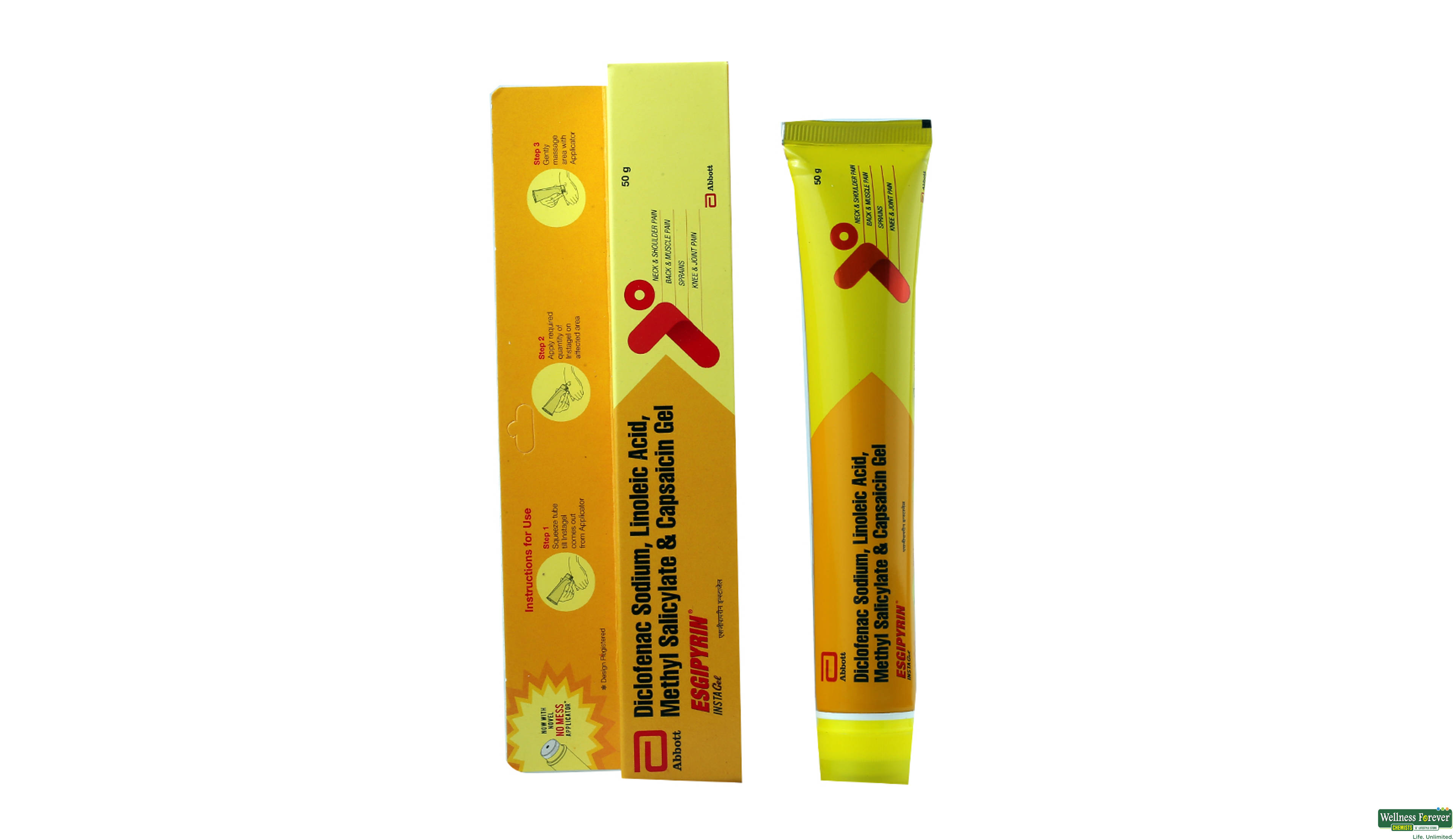 ESGIPYRIN INSTAGEL 50GM- 1, 50GM, 