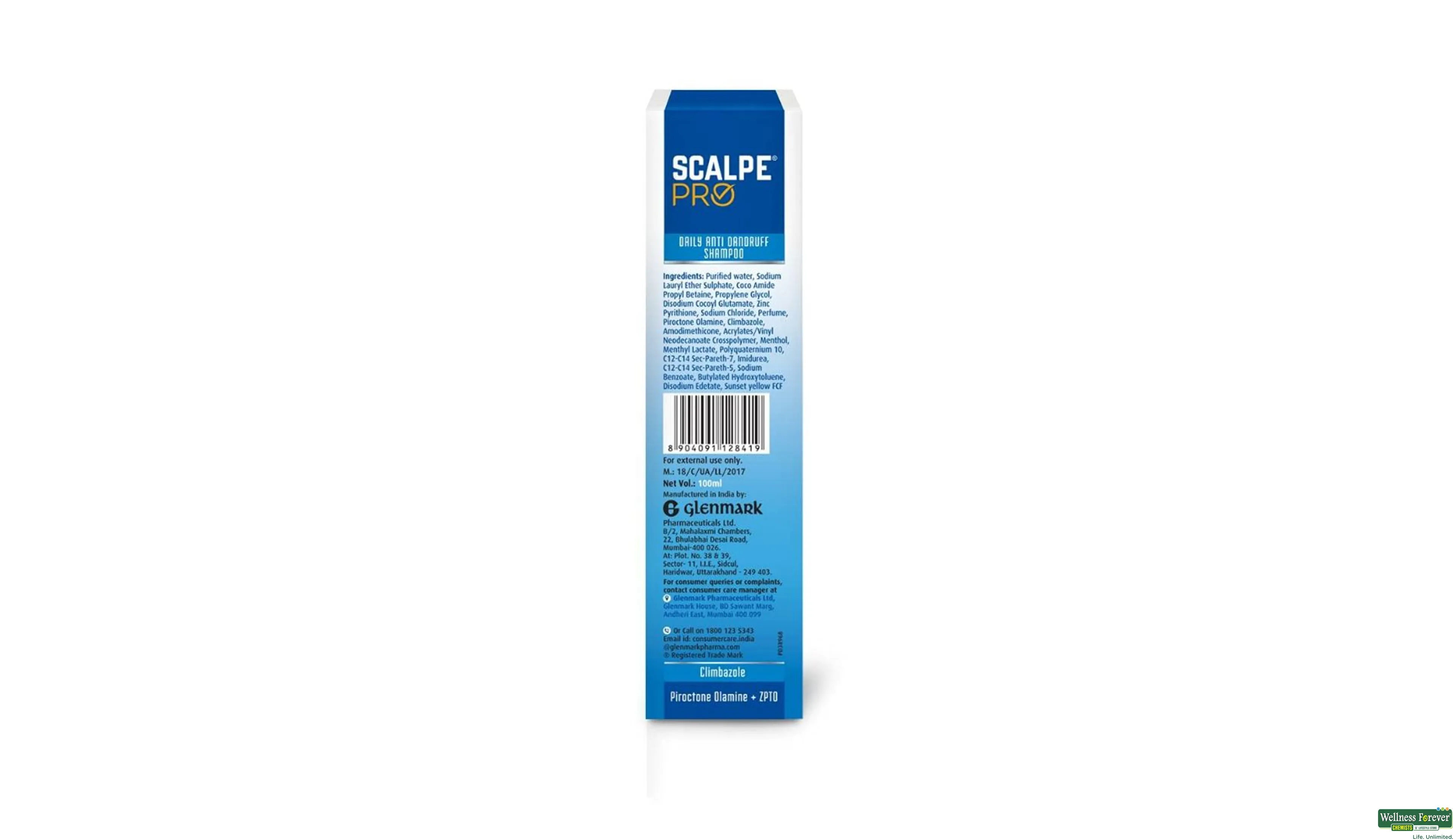 SCALPE-PRO SHAM 100ML- 8, 100ML, 