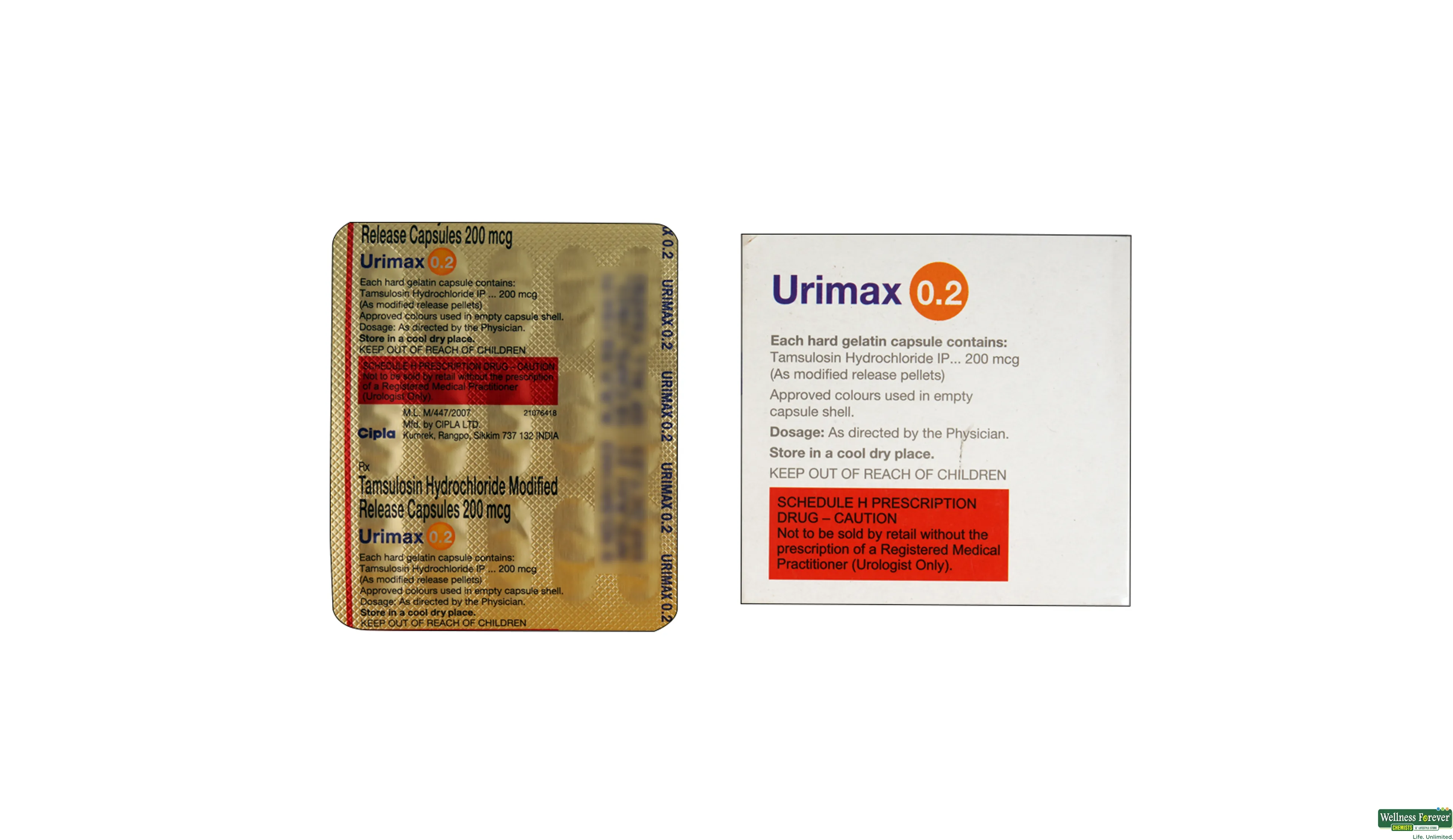 URIMAX 0.2MG 15CAP- 2, 15CAP, 