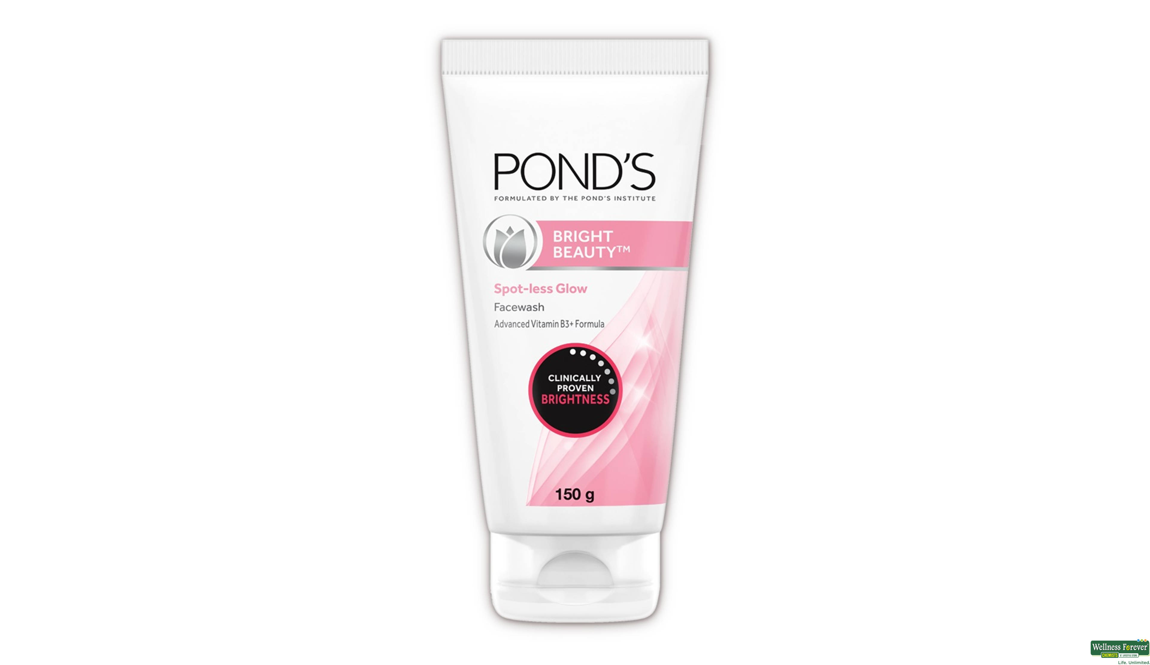 PONDS F/WASH BRIGHT BEAUTY 150GM- 1, 150GM, 