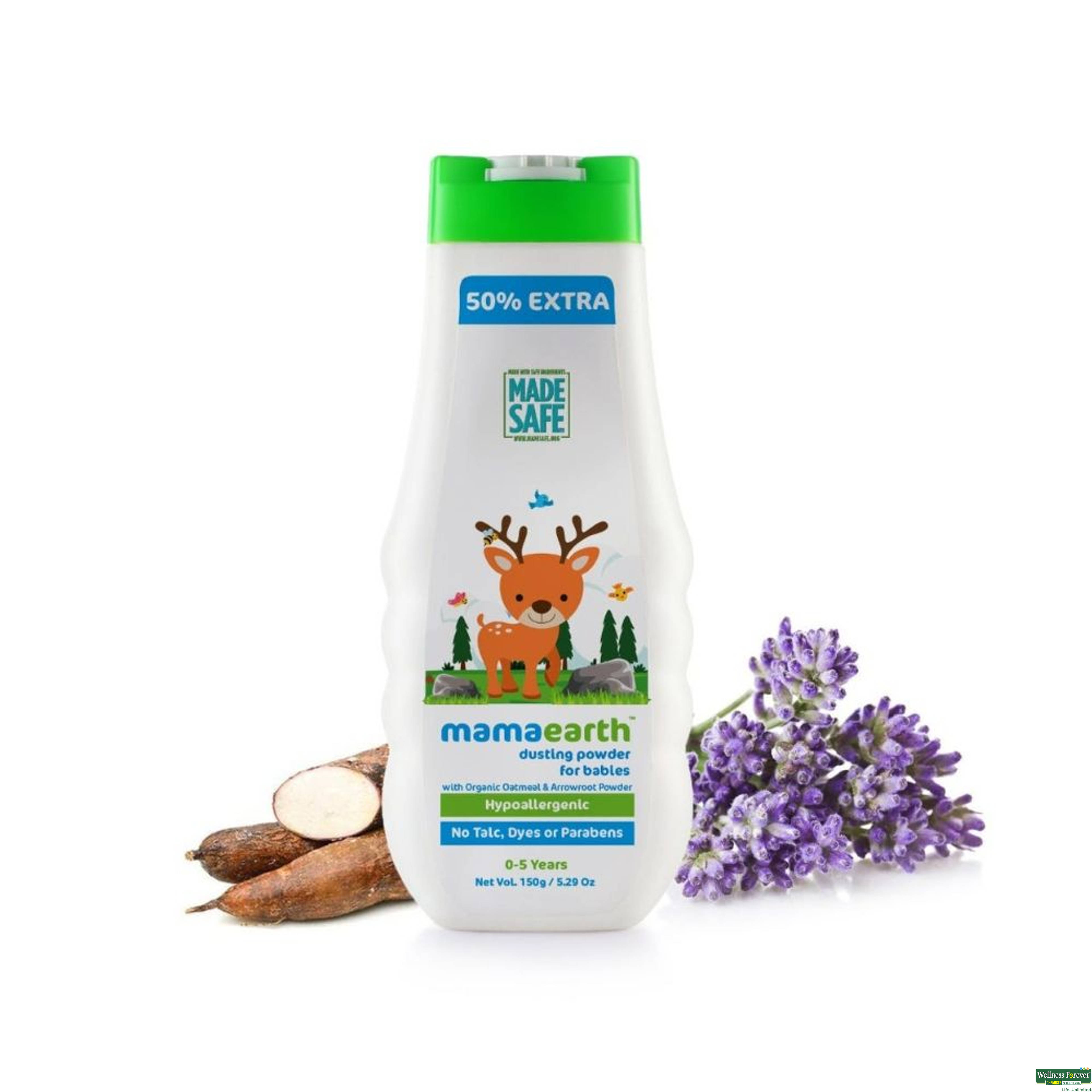 MAMAEARTH BABY TALC 150GM-image