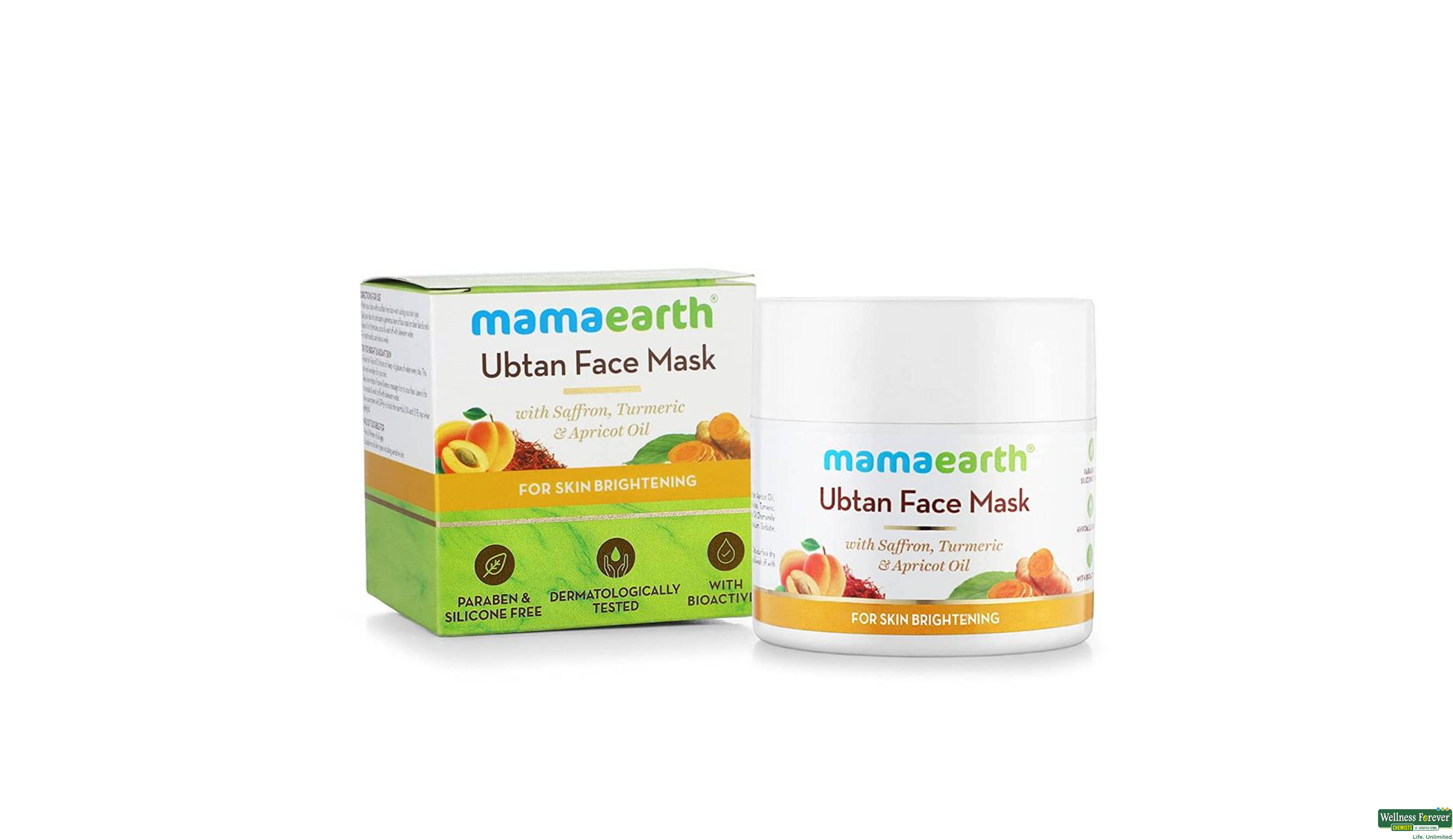 MAMAEARTH F/MASK UBTAN 100ML- 1, 100ML, 