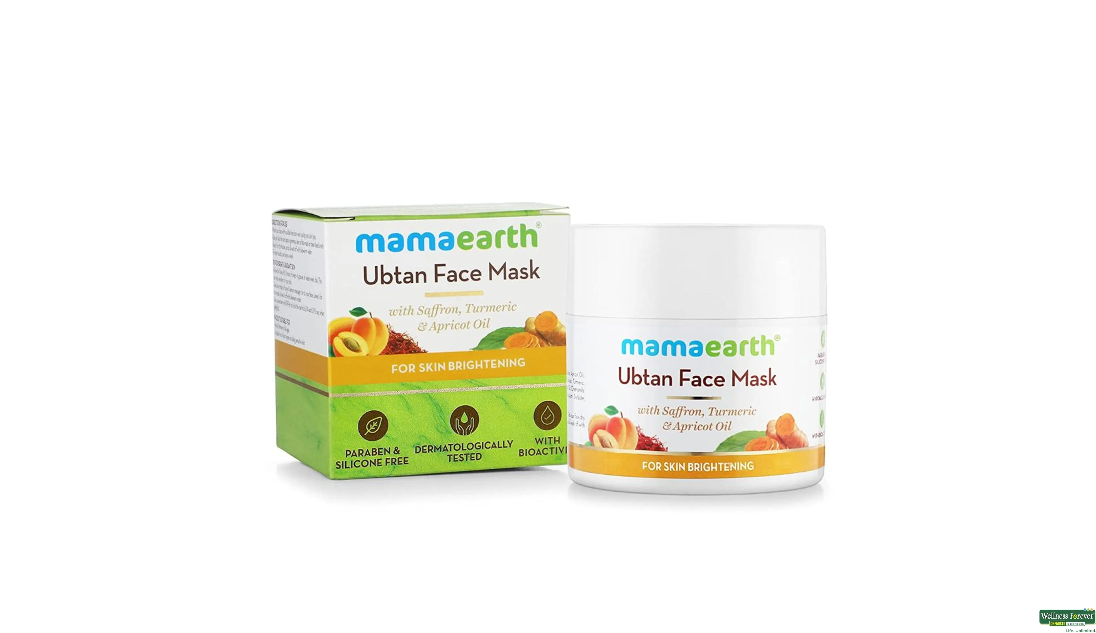 MAMAEARTH F/MASK UBTAN 100ML- 1, 100ML, 