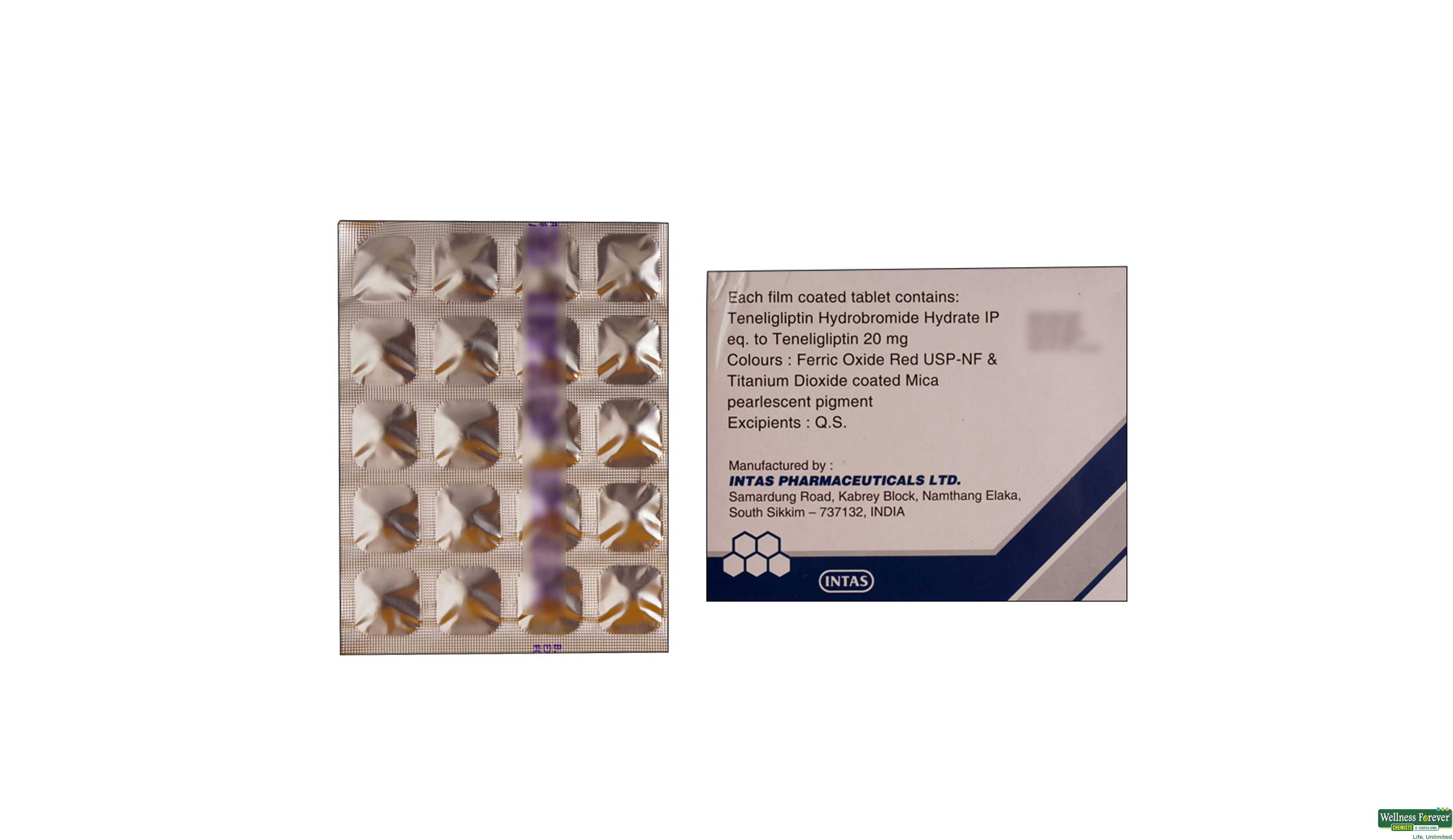 TGLIP 20MG 20TAB- 2, 20TAB, 
