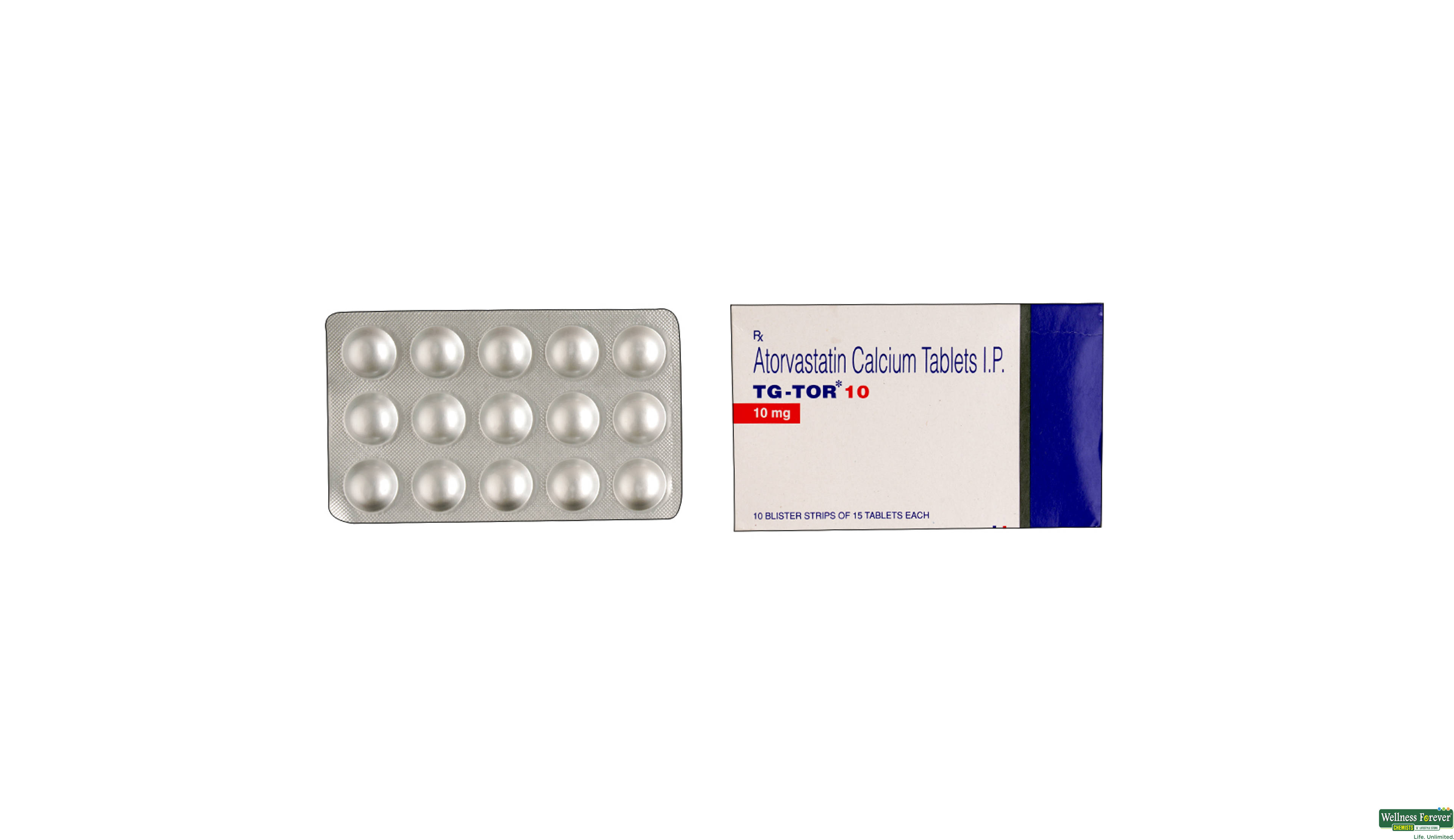 TG-TOR 10MG 15TAB- 1, 15TAB, 