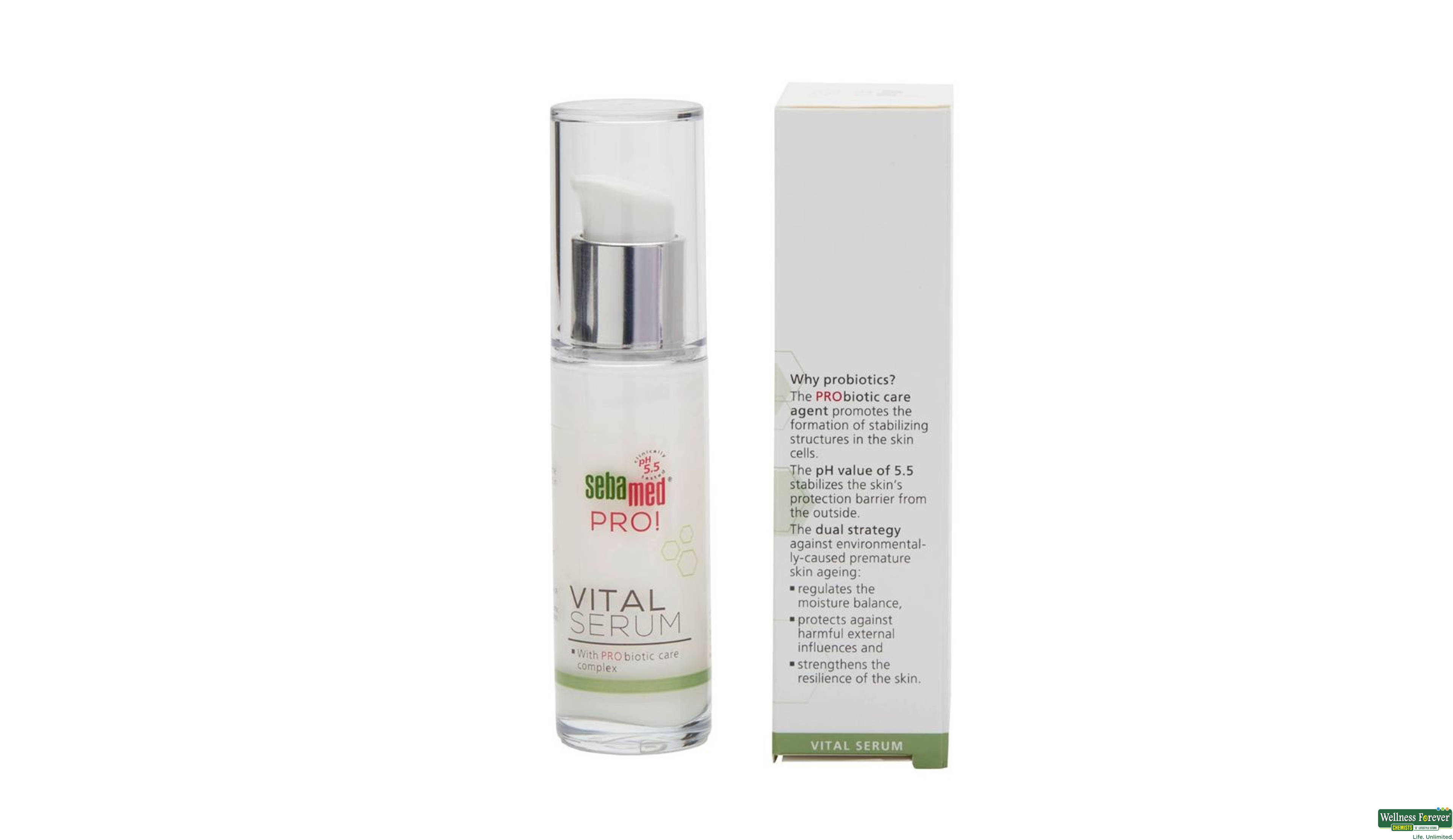 SEBAMED-PRO VITAL SERUM 30ML- 3, 30ML, null