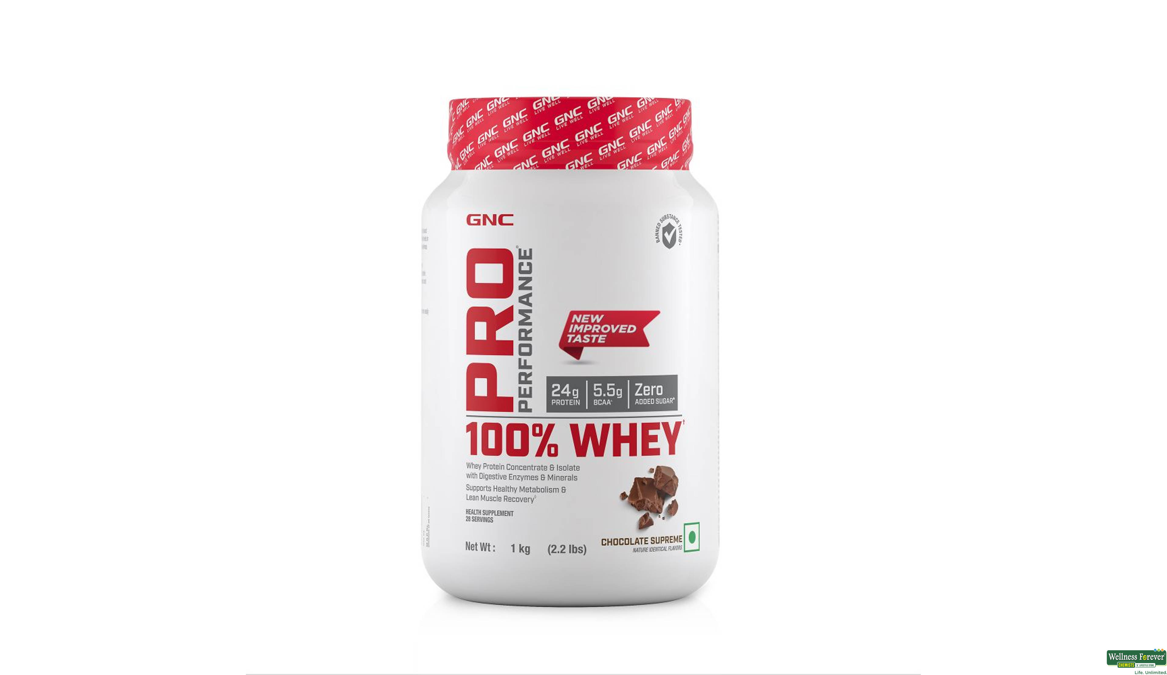 GNC AMP WHEY GOLD ADV 100% CHOCO 1KG- 1, 1KG, 