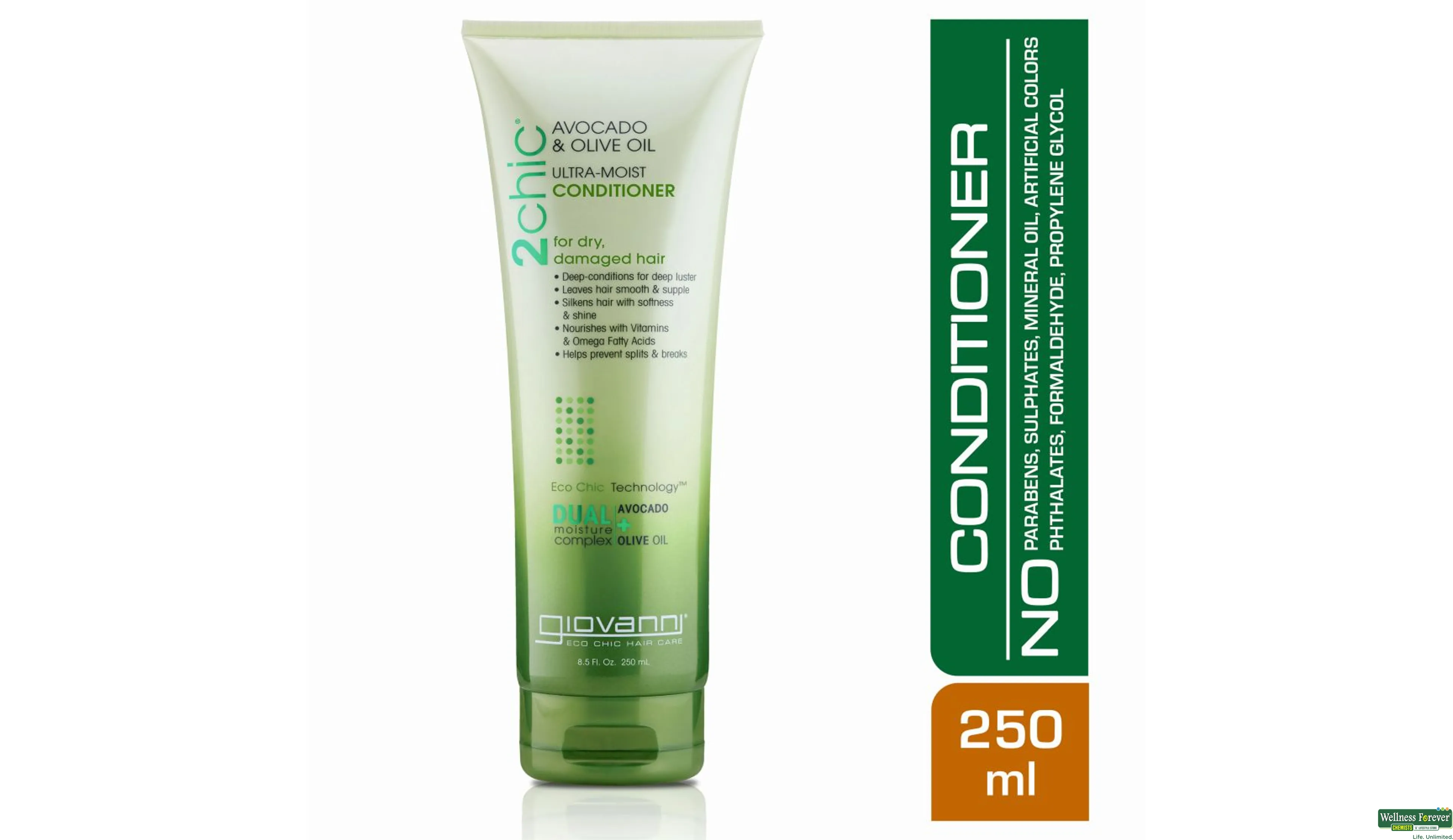 Buy Giovanni Organic Avocado And Olive Oil Ultra Moist Conditioner