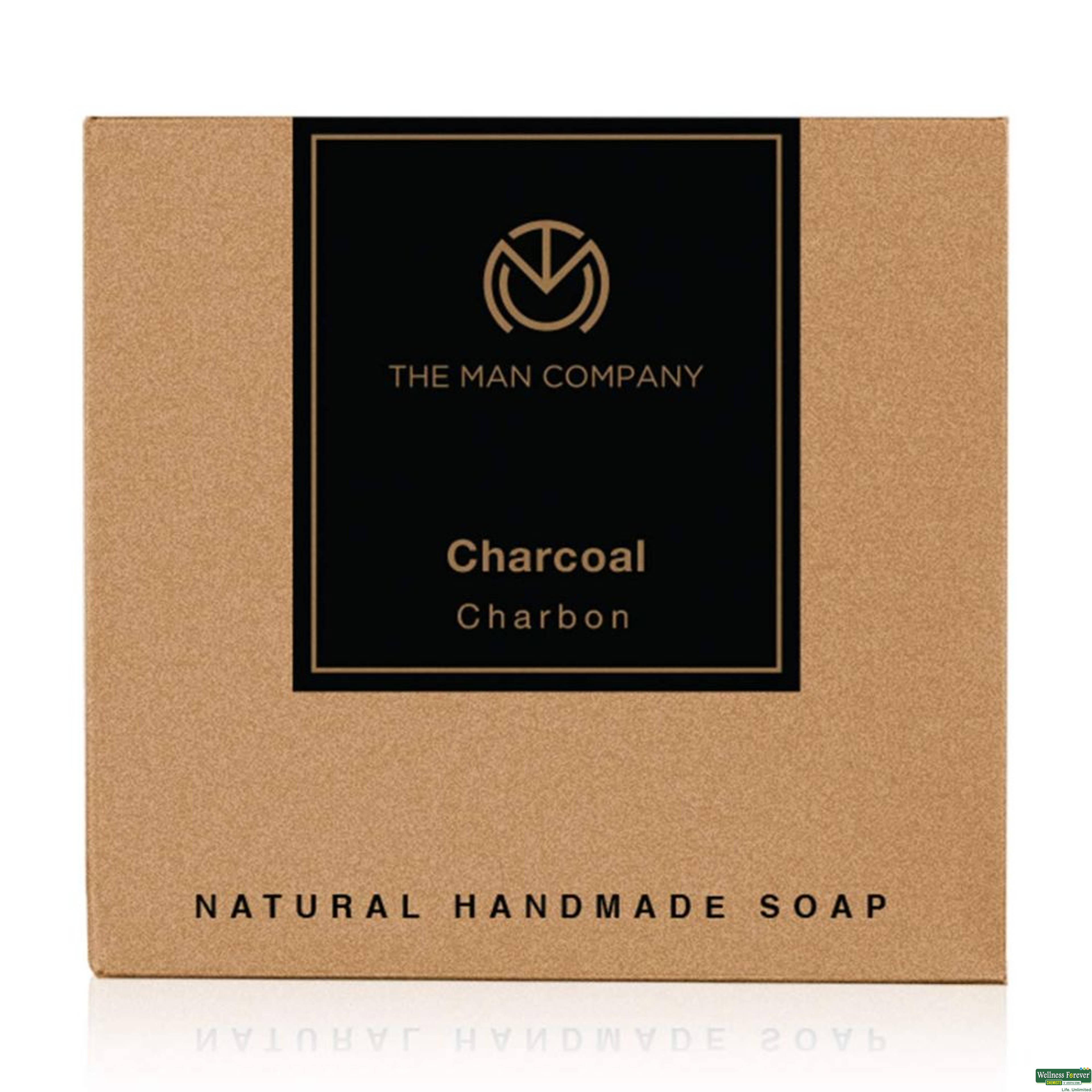 The Man Company Charcoal Face Soap, 125 g-image