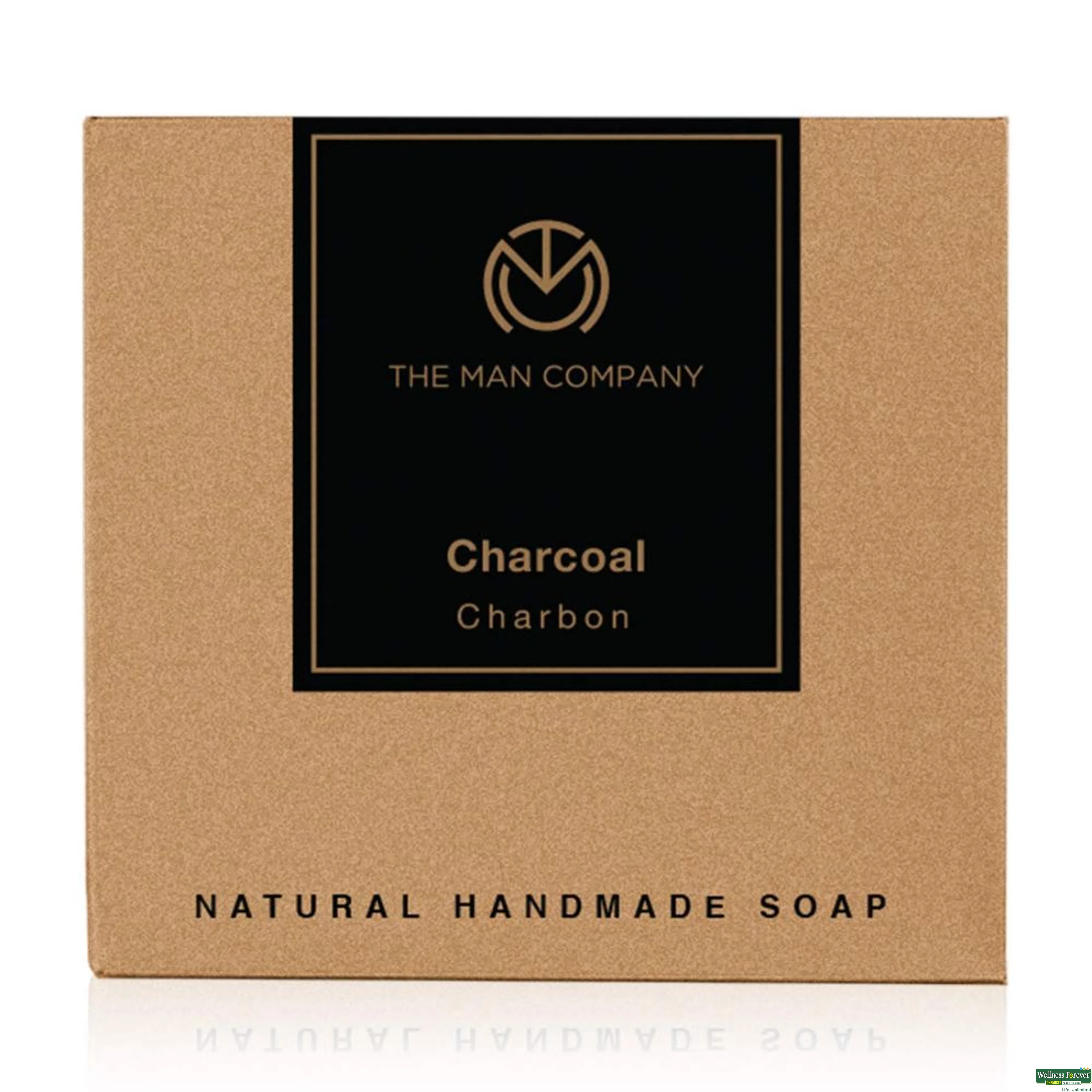 THE MAN F/SOAP CHARCOAL 125GM-image