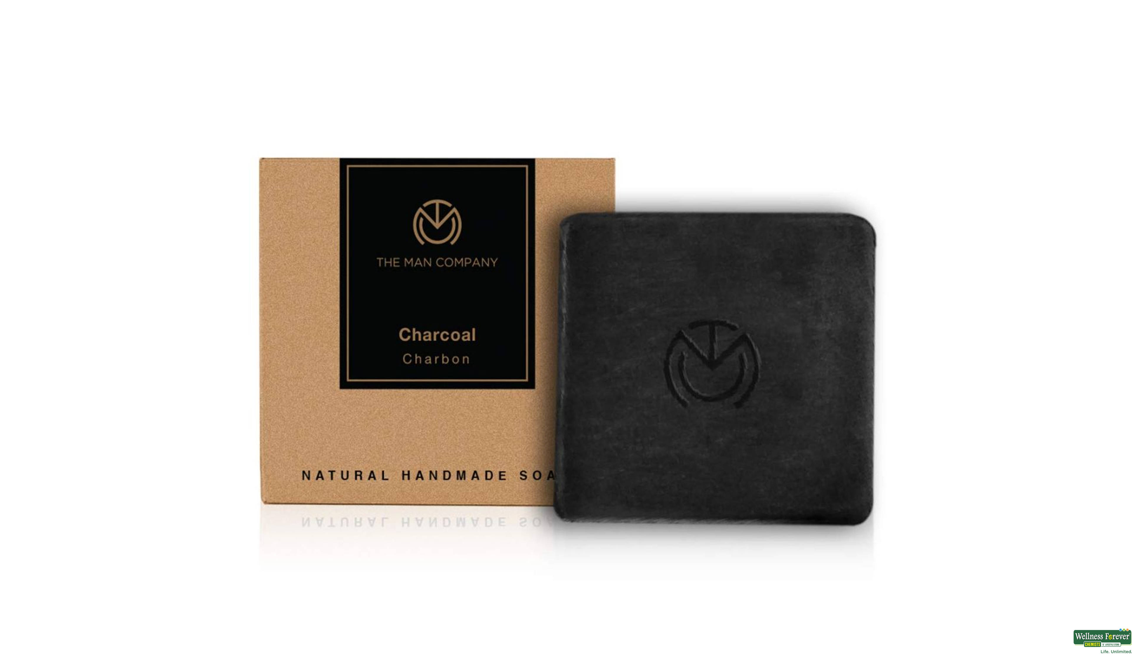 THE MAN F/SOAP CHARCOAL 125GM- 2, 125GM, null