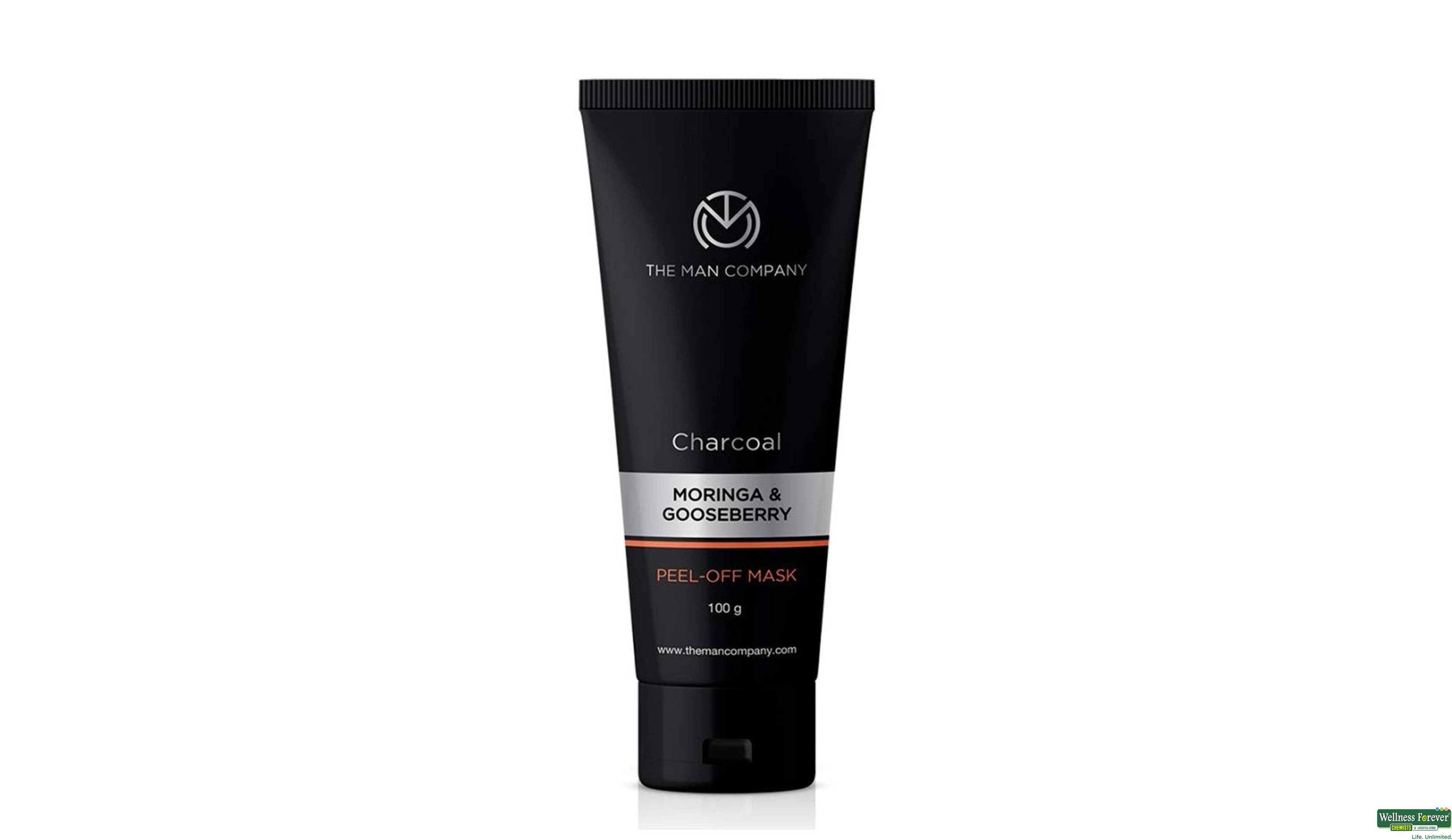 THE MAN F/MASK PEEL MORI/GOOS CHAR 100ML- 1, 100ML, 