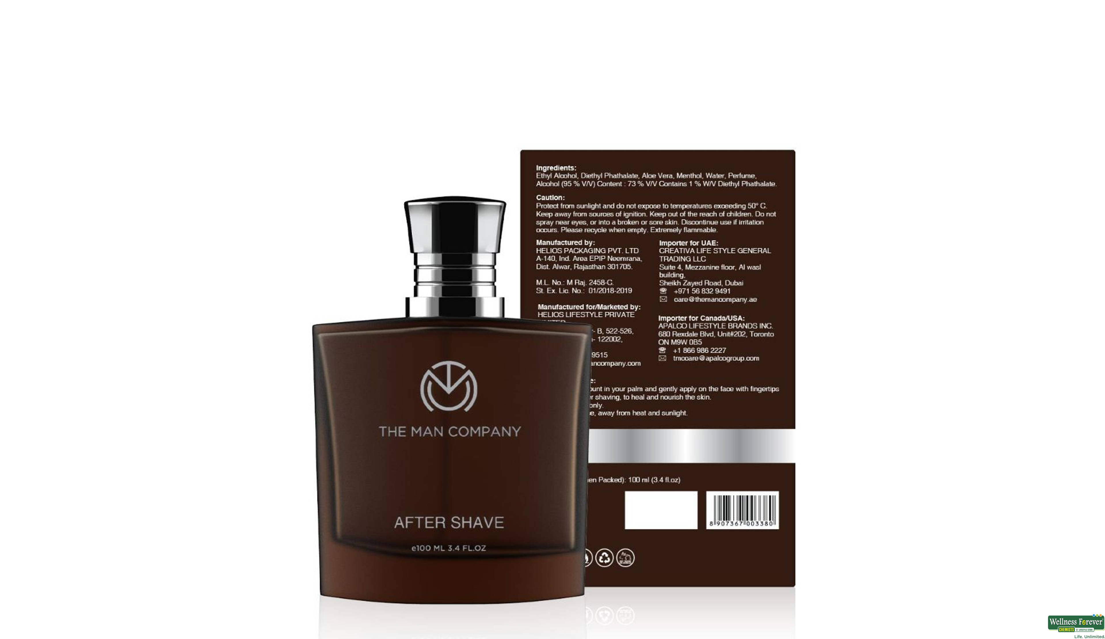 THE MAN A/SH LTN 100ML- 3, 100ML, null