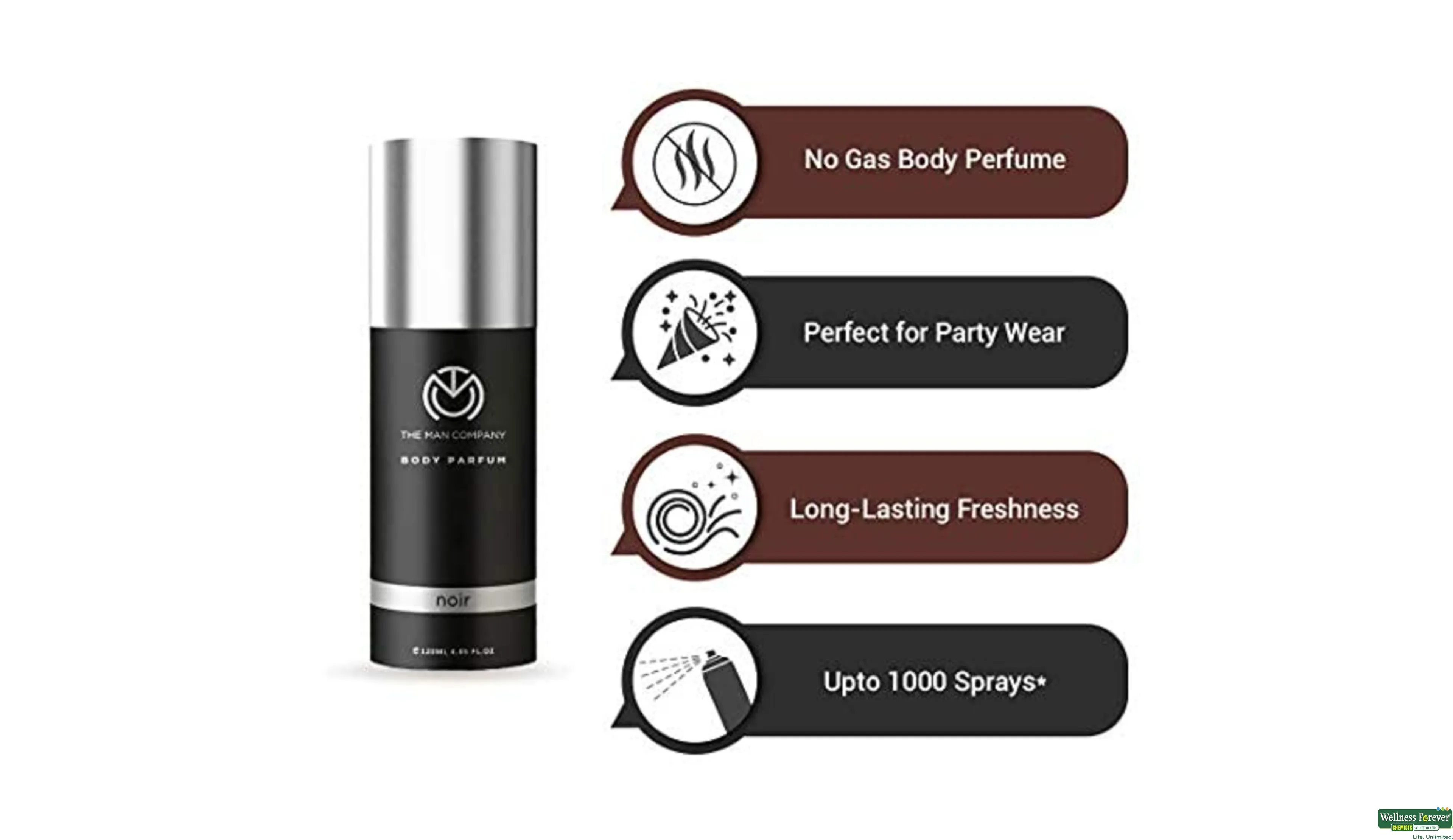 Noir shop body perfume