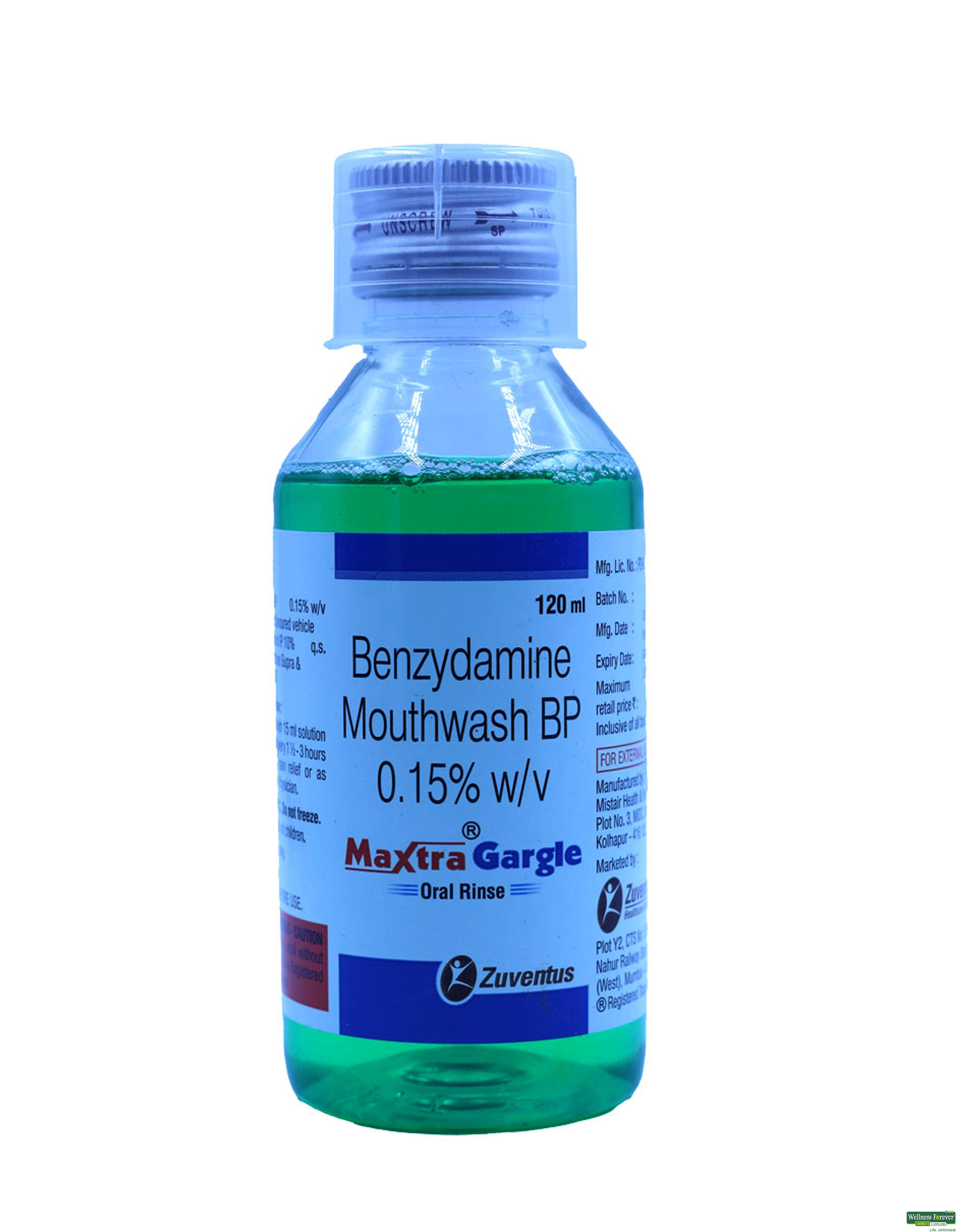 MAXTRA-GARGLE M/WASH 120ML-image