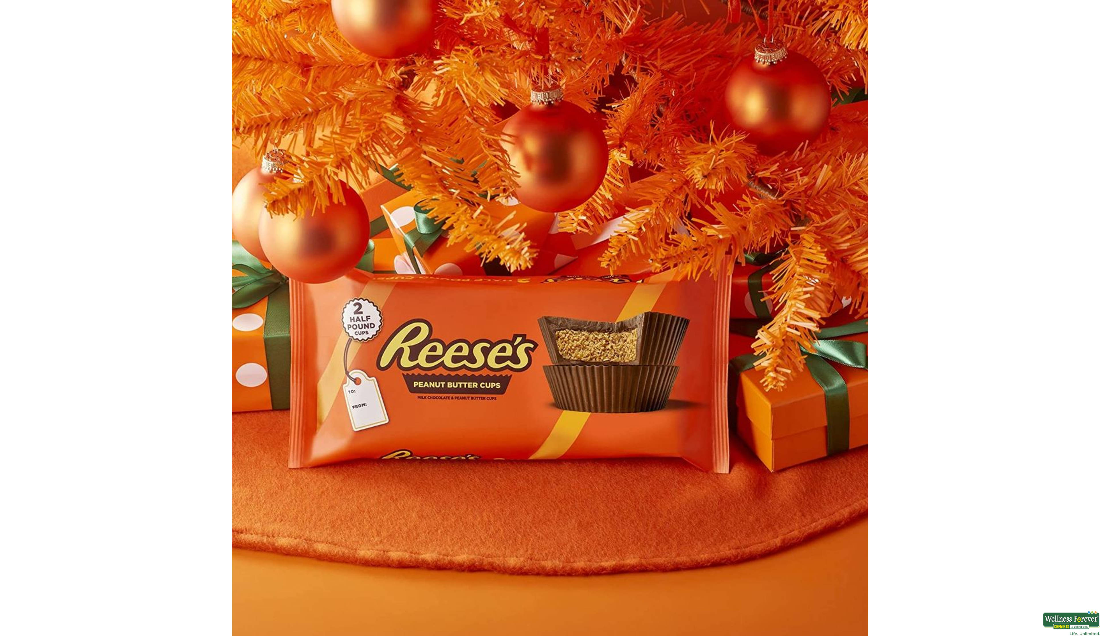 REESES 3 PEANUT BUTTER CUPS CHOCO 51GM- 3, 51GM, null