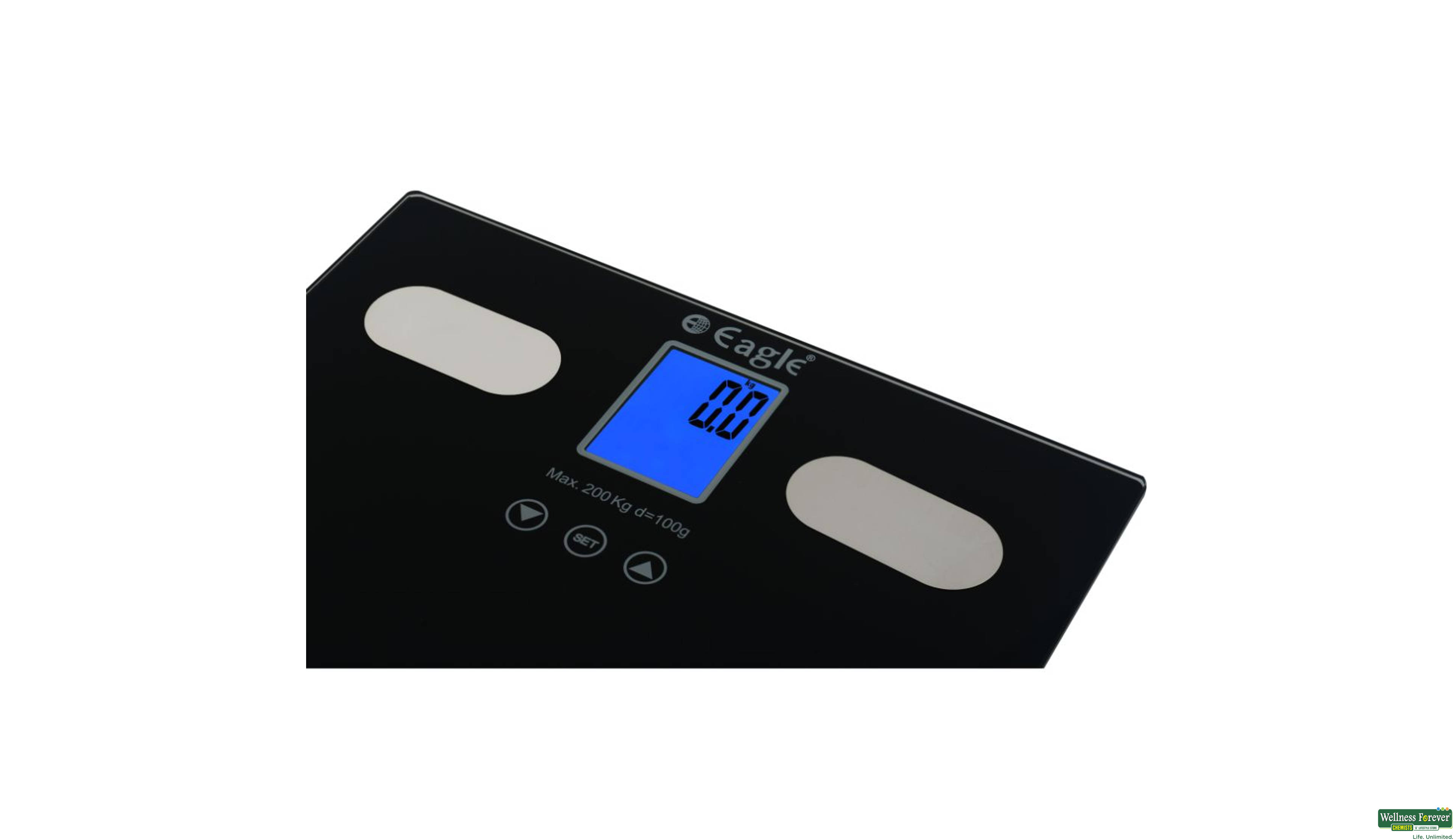 WEIGH SCALE BODY FAT EEF2001A EAGLE 1PC- 4, 1PC, null