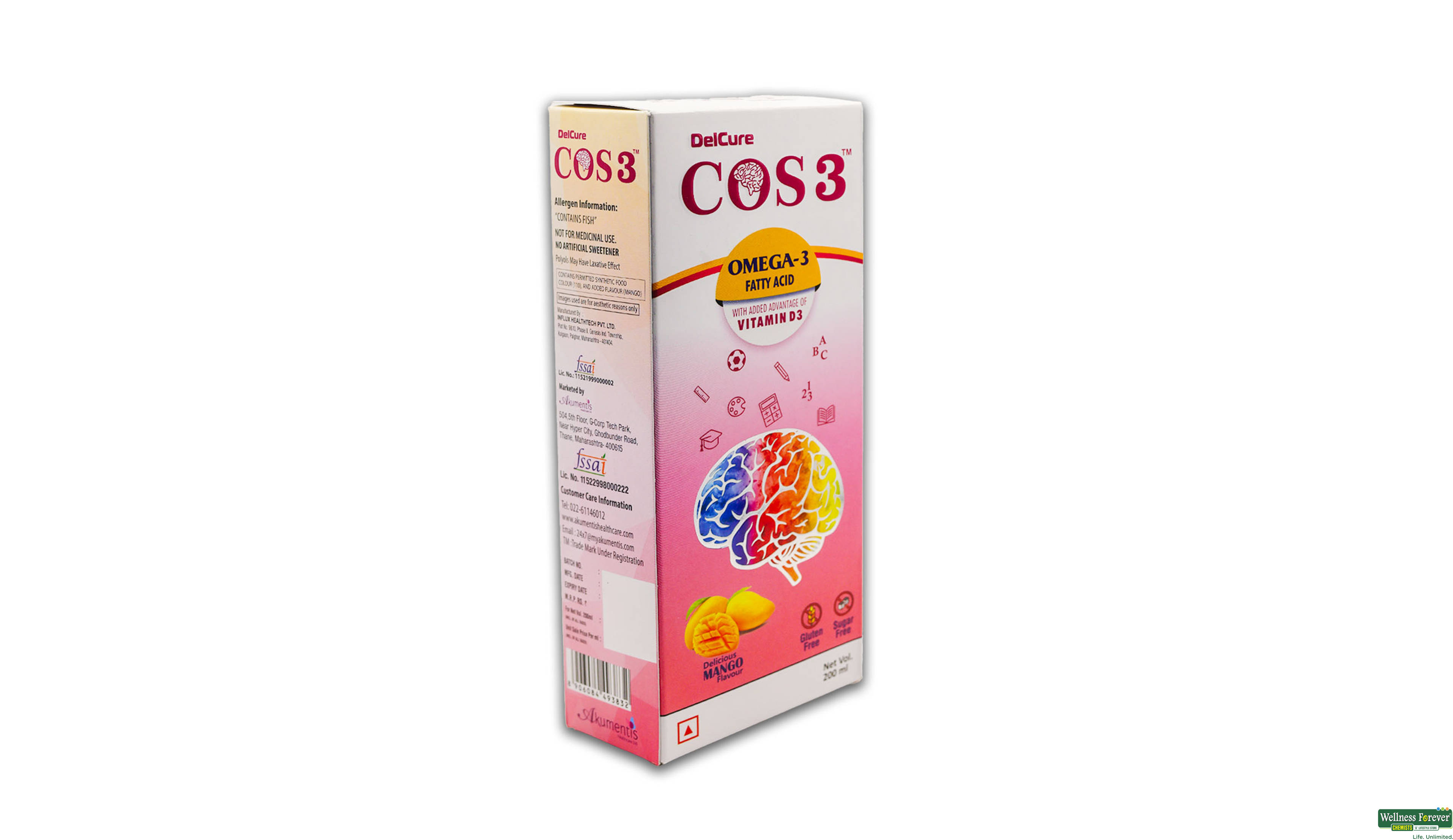 COS-3 SYP 200ML- 1, 200ML, 