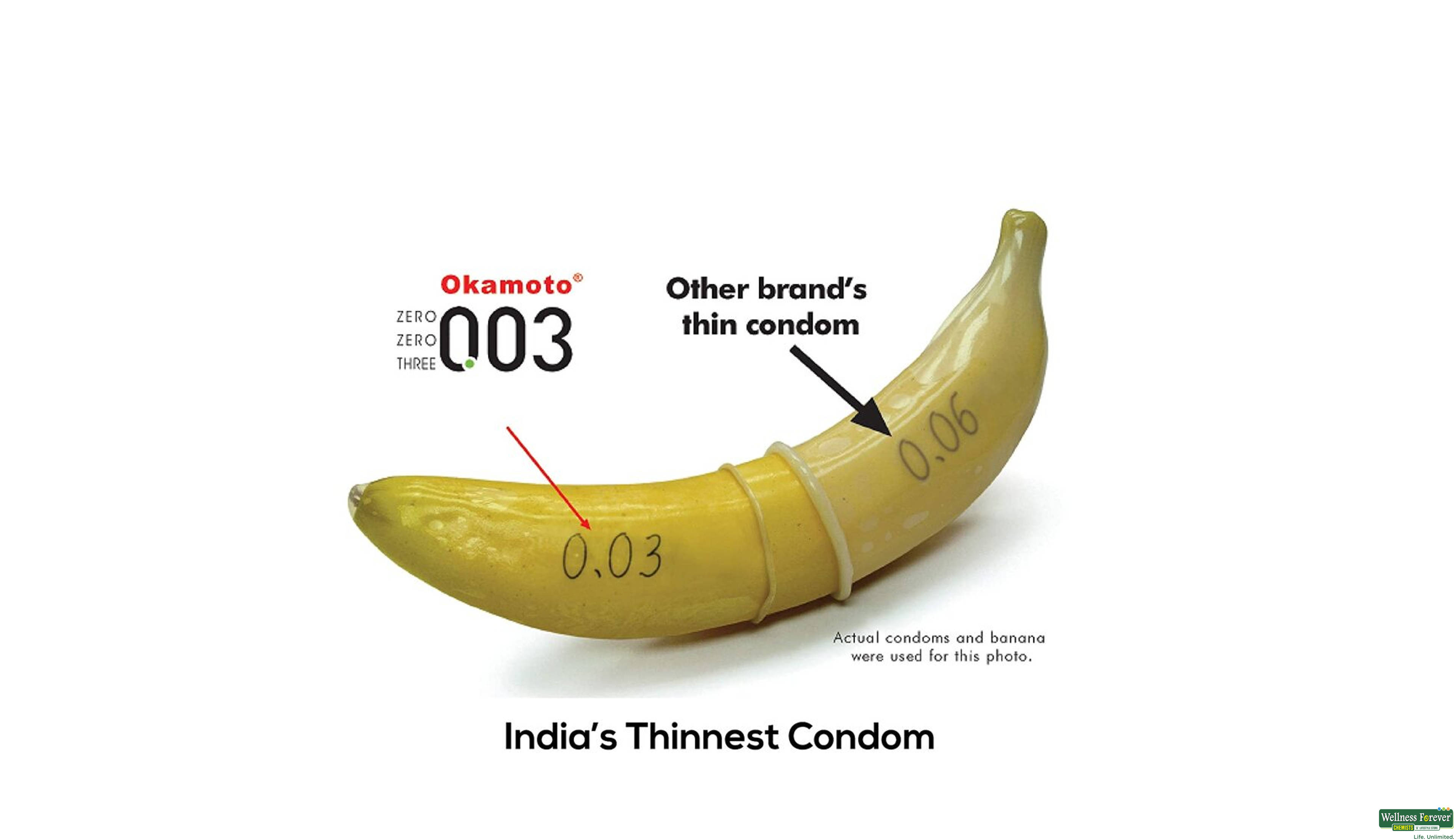 OKAMOTO CONDOM 003 PLATINUM 10PC- 3, 10PC, 