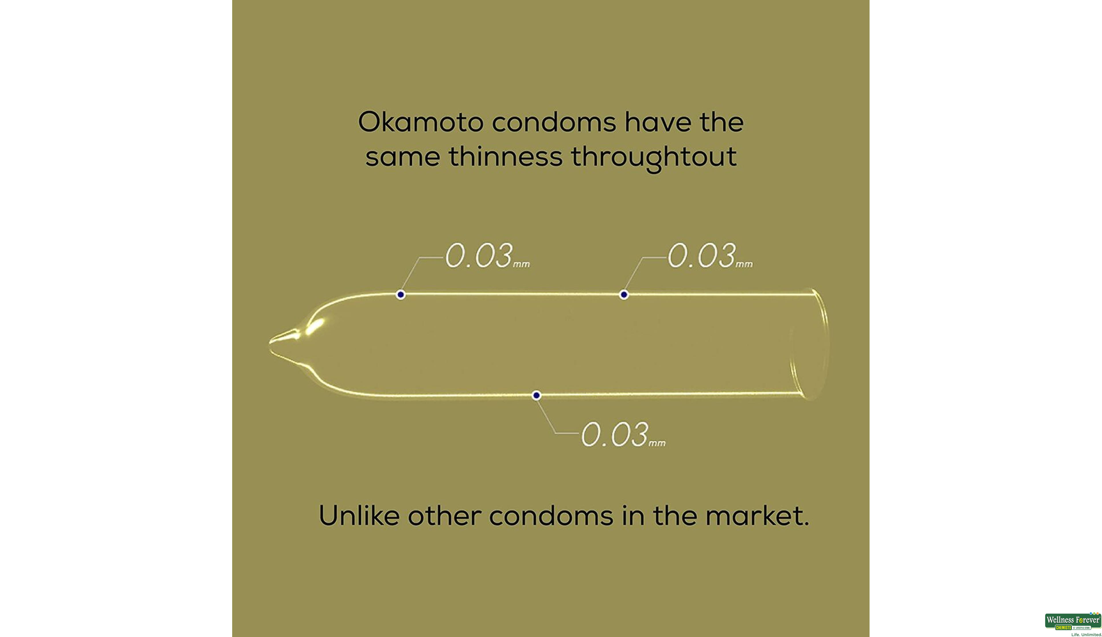OKAMOTO CONDOM 003 REALFIT 10PC- 4, 10PC, 