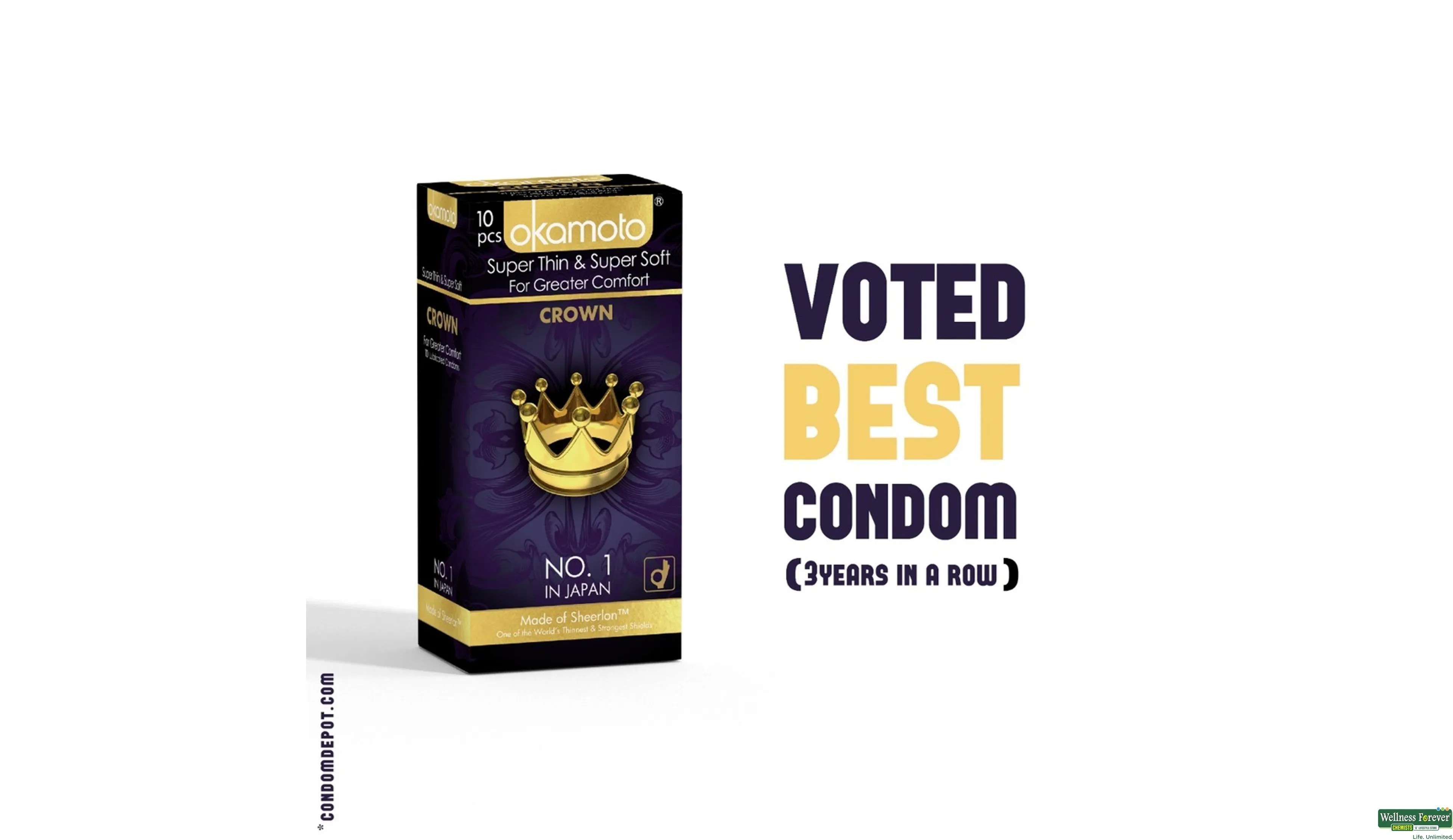 Crown condoms hotsell