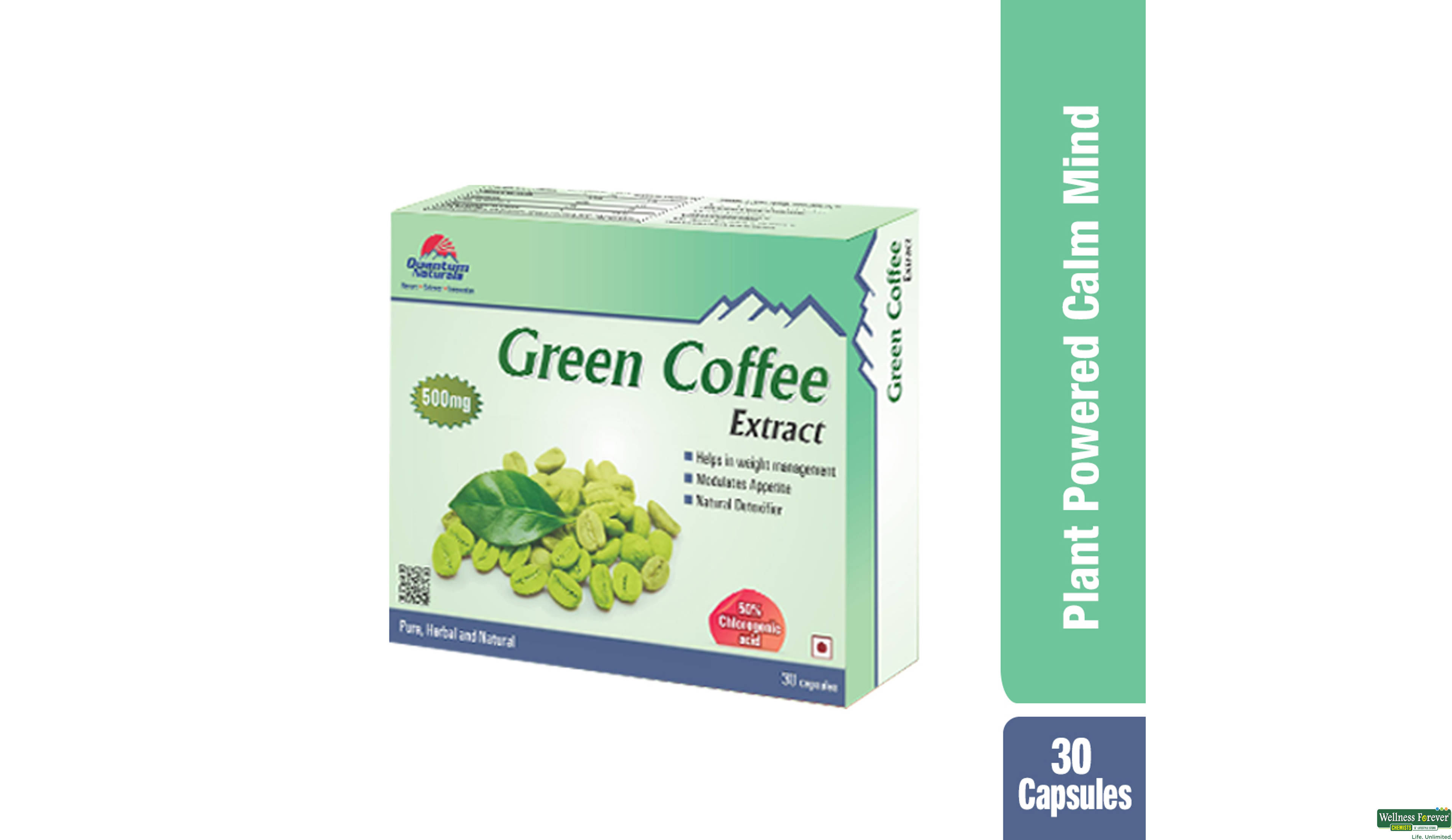 QUANTO GREEN COFFEE 30CAP- 2, 30CAP, null