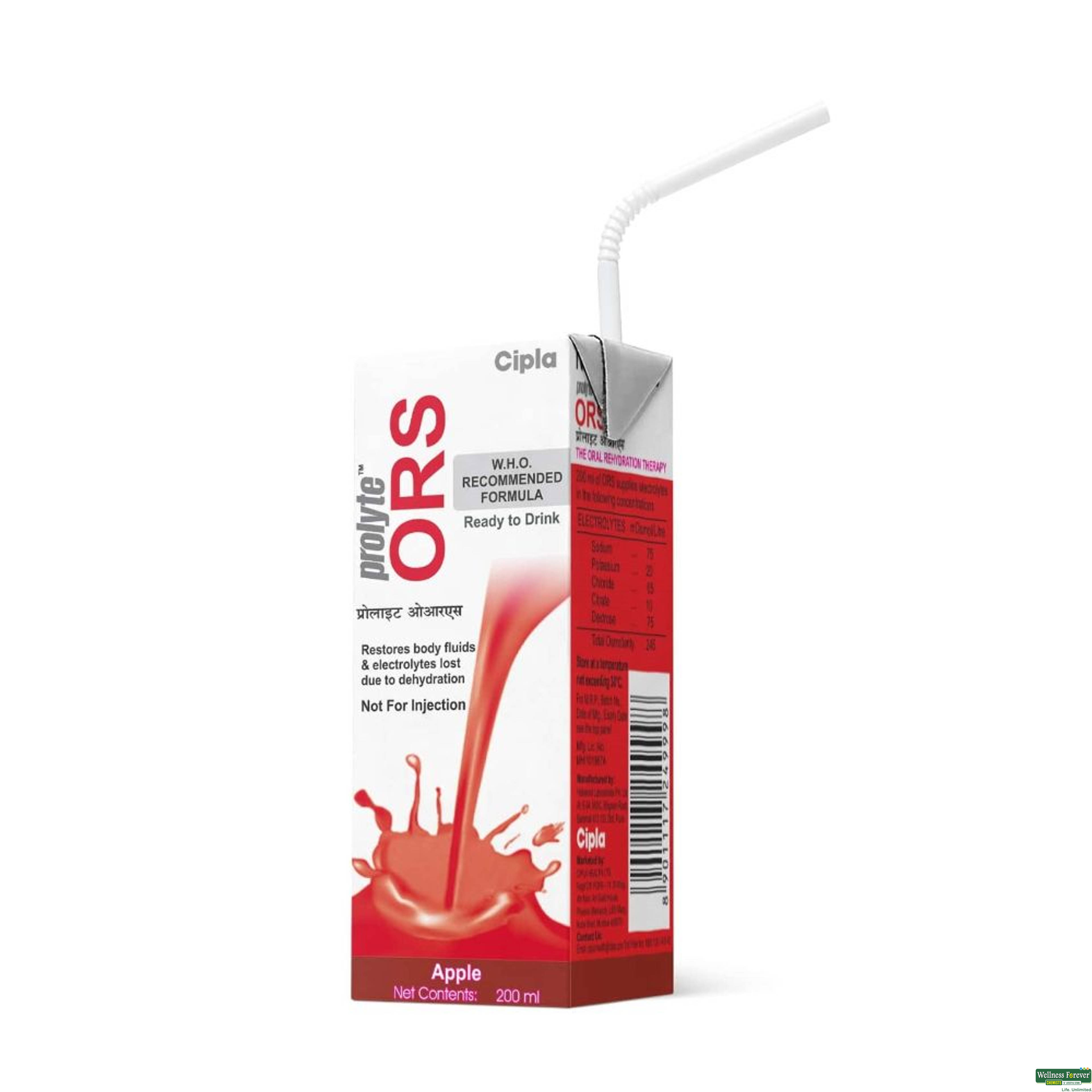 Prolyte ORS Liquid Apple 200ml-image