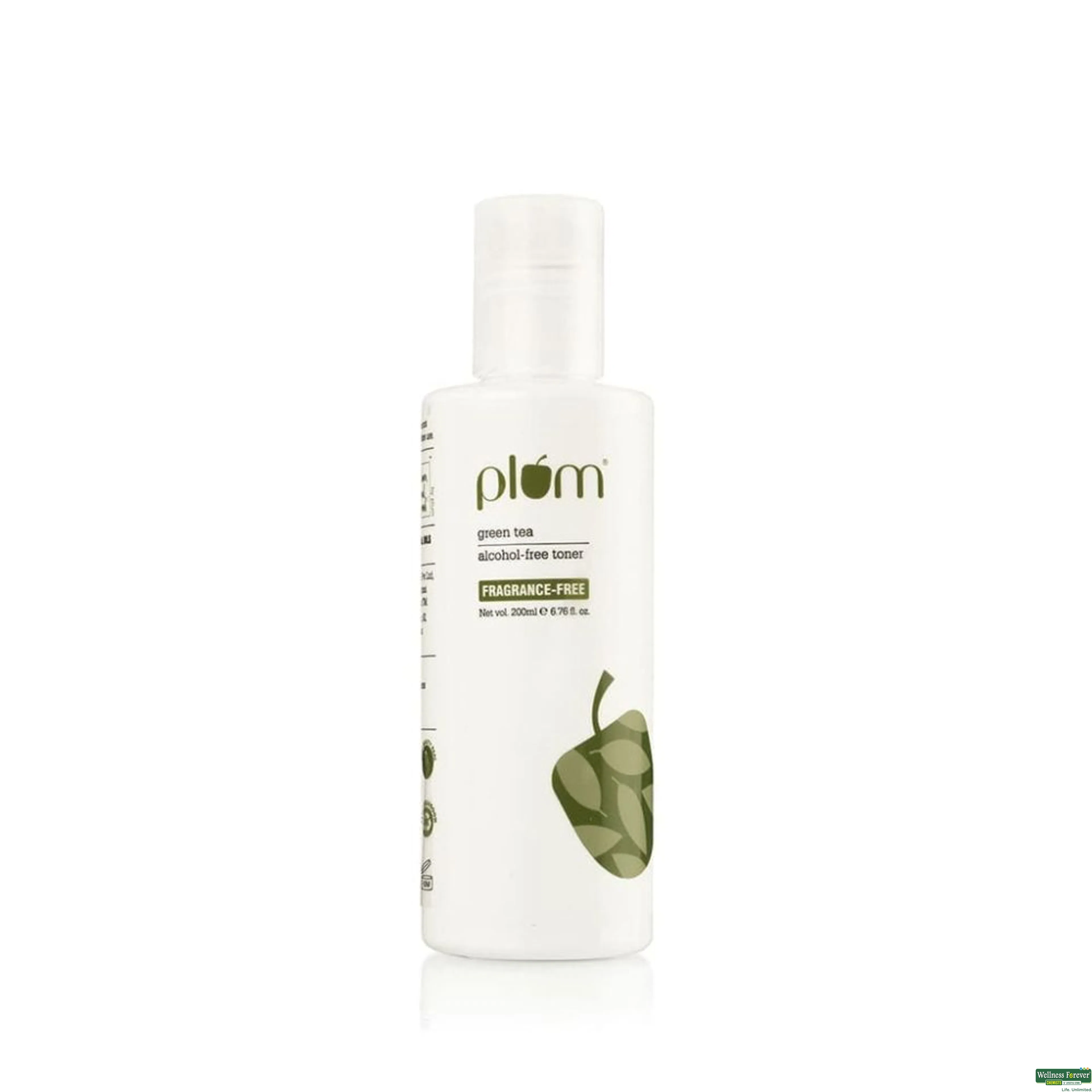 PLUM F/TONER GREEN TEA ALCOH FREE 200ML-image