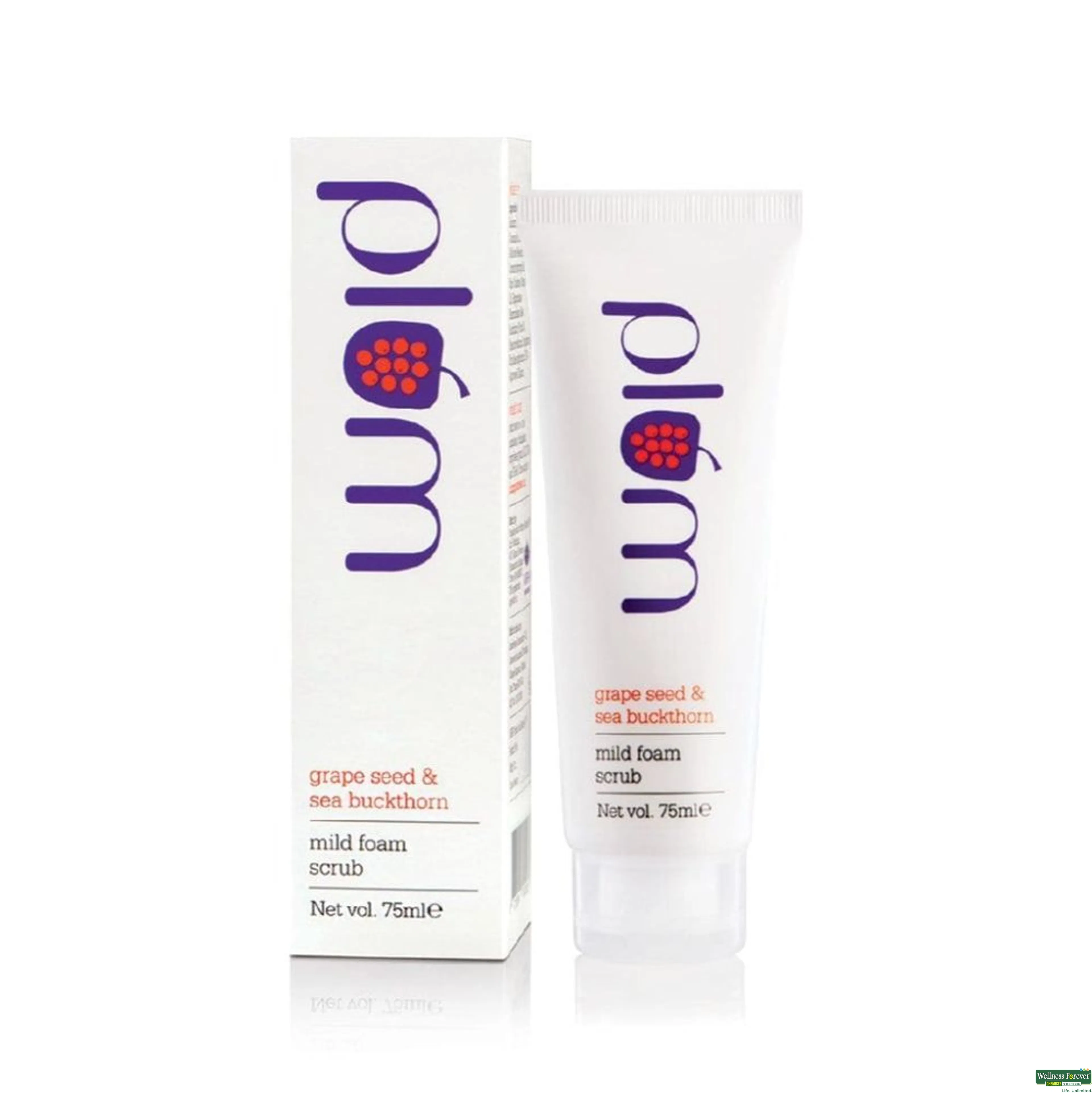 PLUM F/SCRUB CHAMO W/TEA BRIGH UP 75ML-image