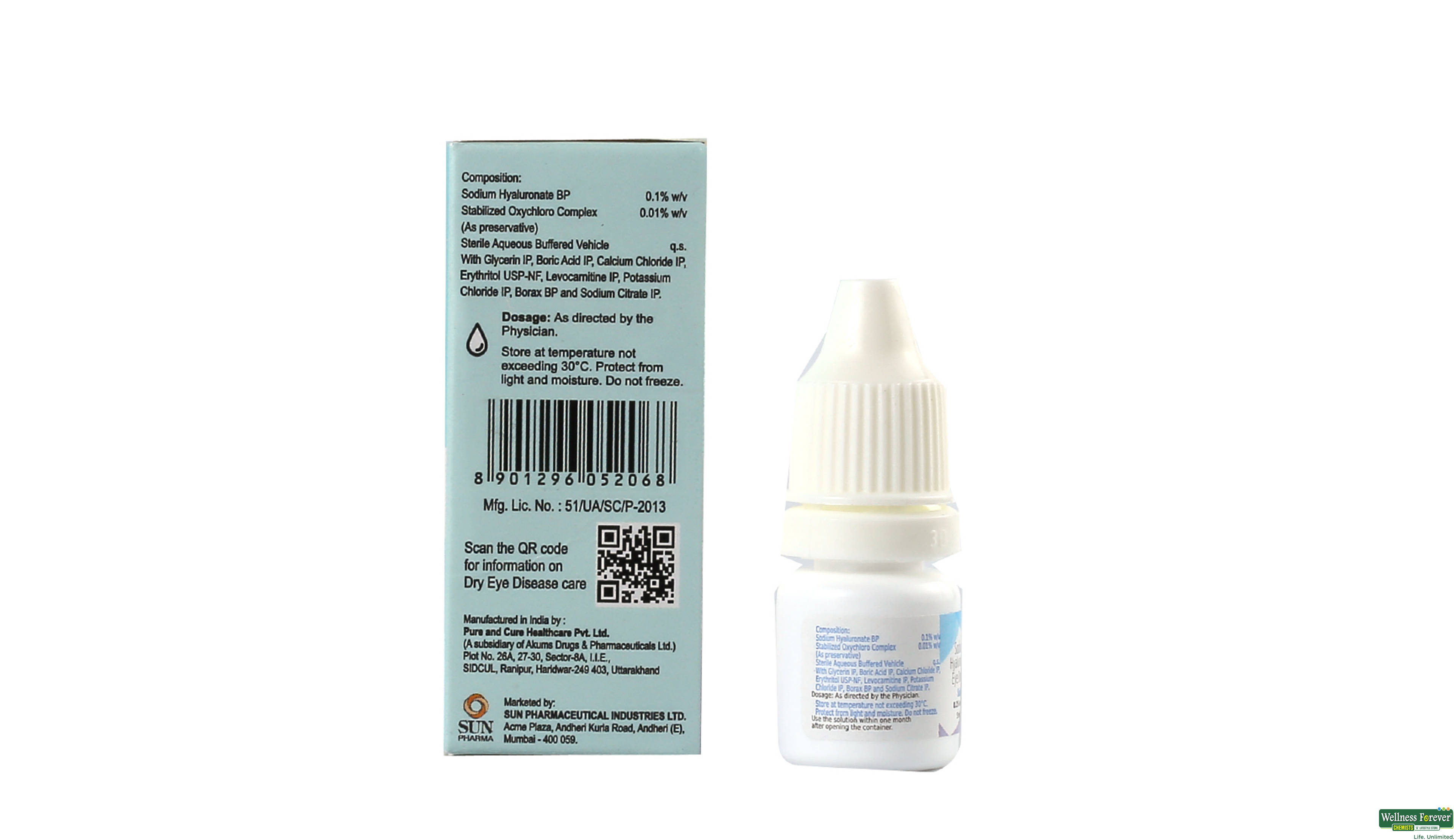 SOHA 0.1% E/DROPS 5ML- 2, 5ML, 