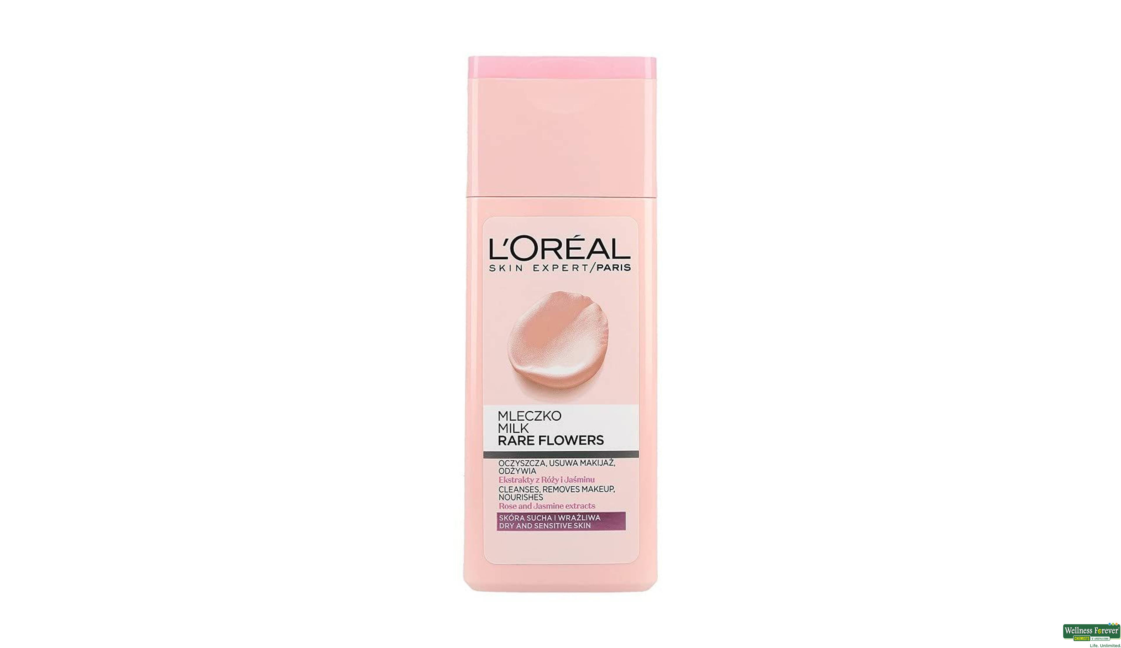 LOREAL MICELLAR RARE FLOWER 200ML- 1, 200ML, 