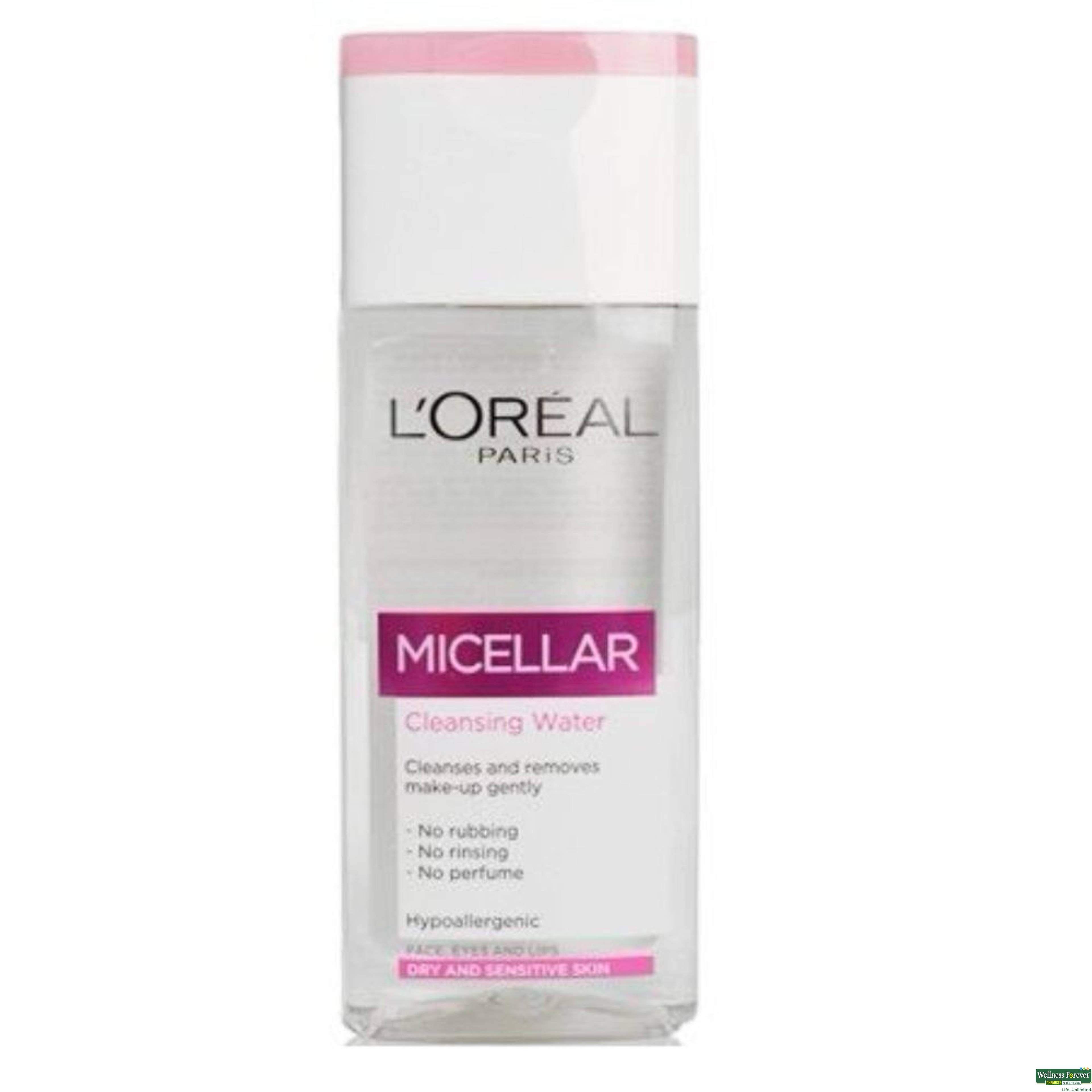 L'Oreal Paris Revitalift Crystal Purifying Micellar Water, 200 ml-image