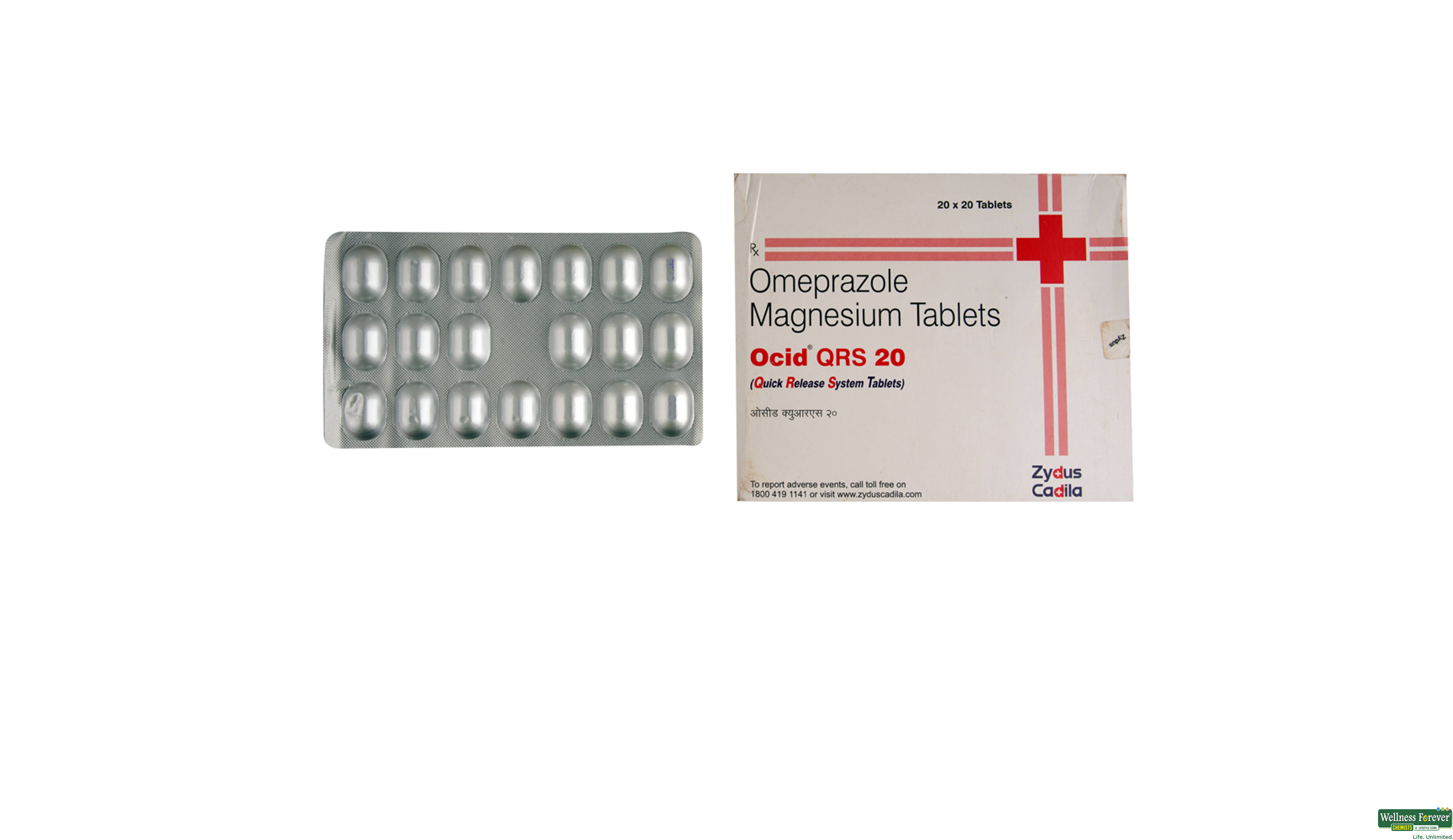 OCID-QRS 20MG 20TAB- 1, 20TAB, 