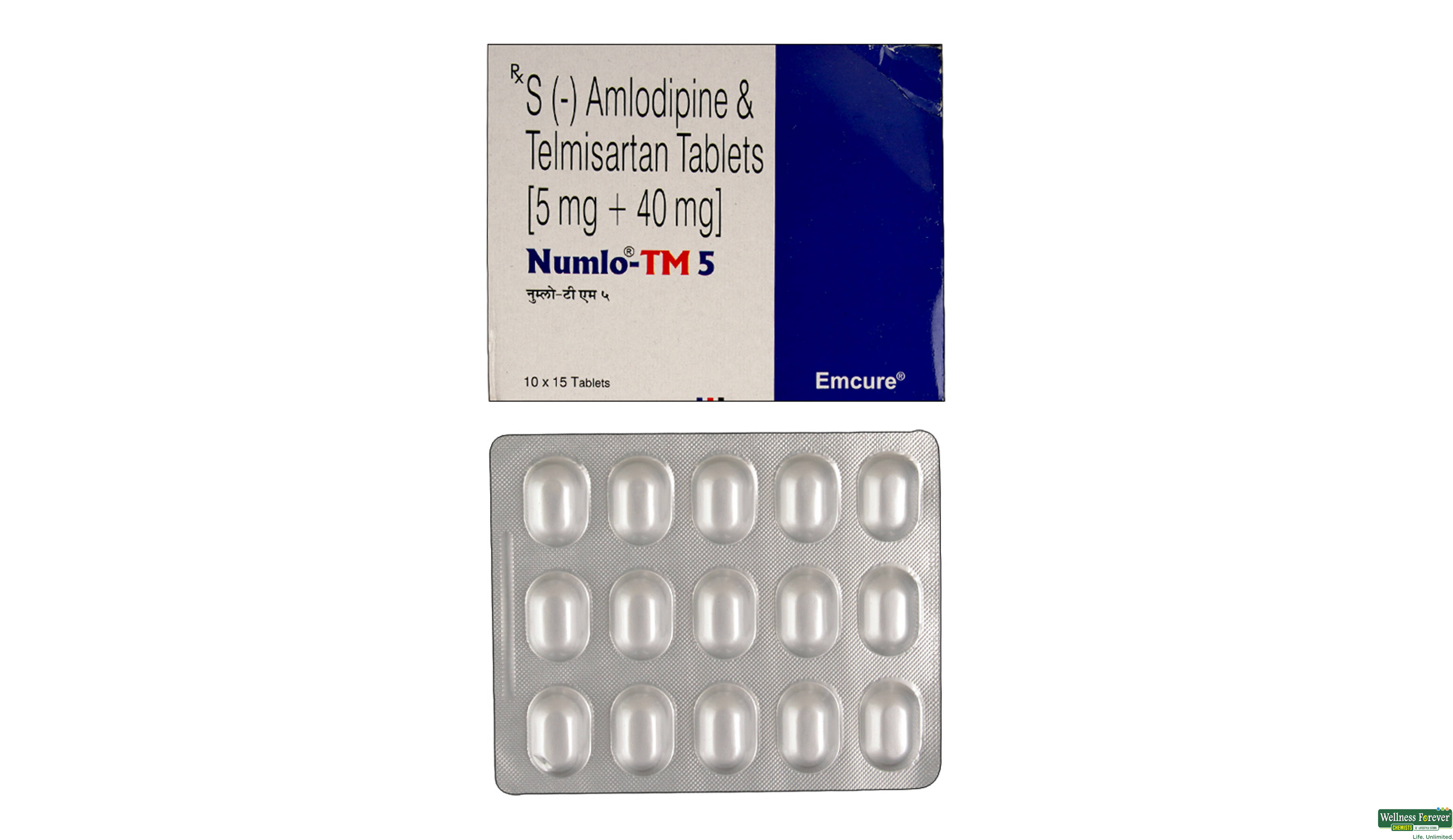 NUMLO-TM 5MG 15TAB- 1, 15TAB, 