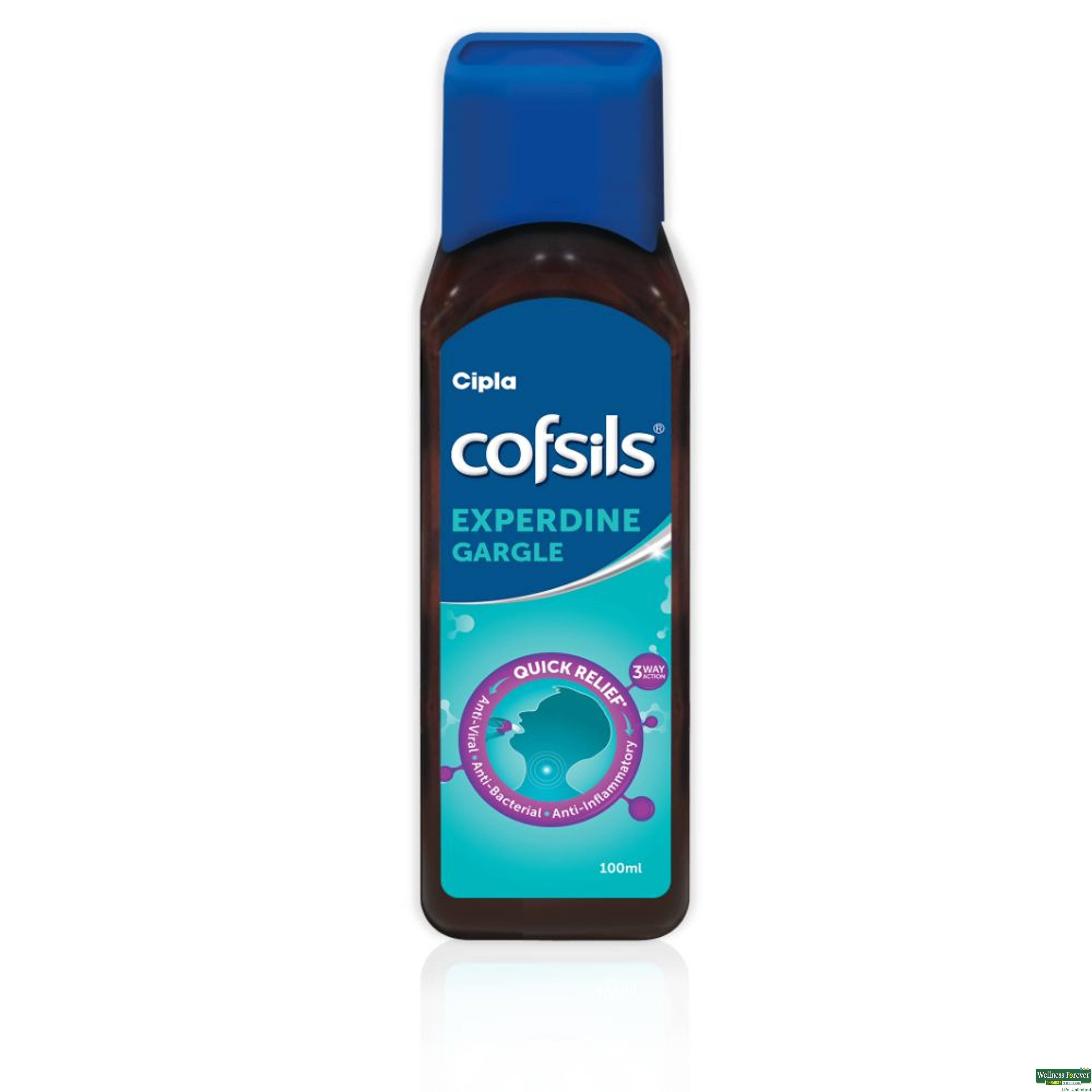 Cofsils Experdine Gargle, 100 ml-image