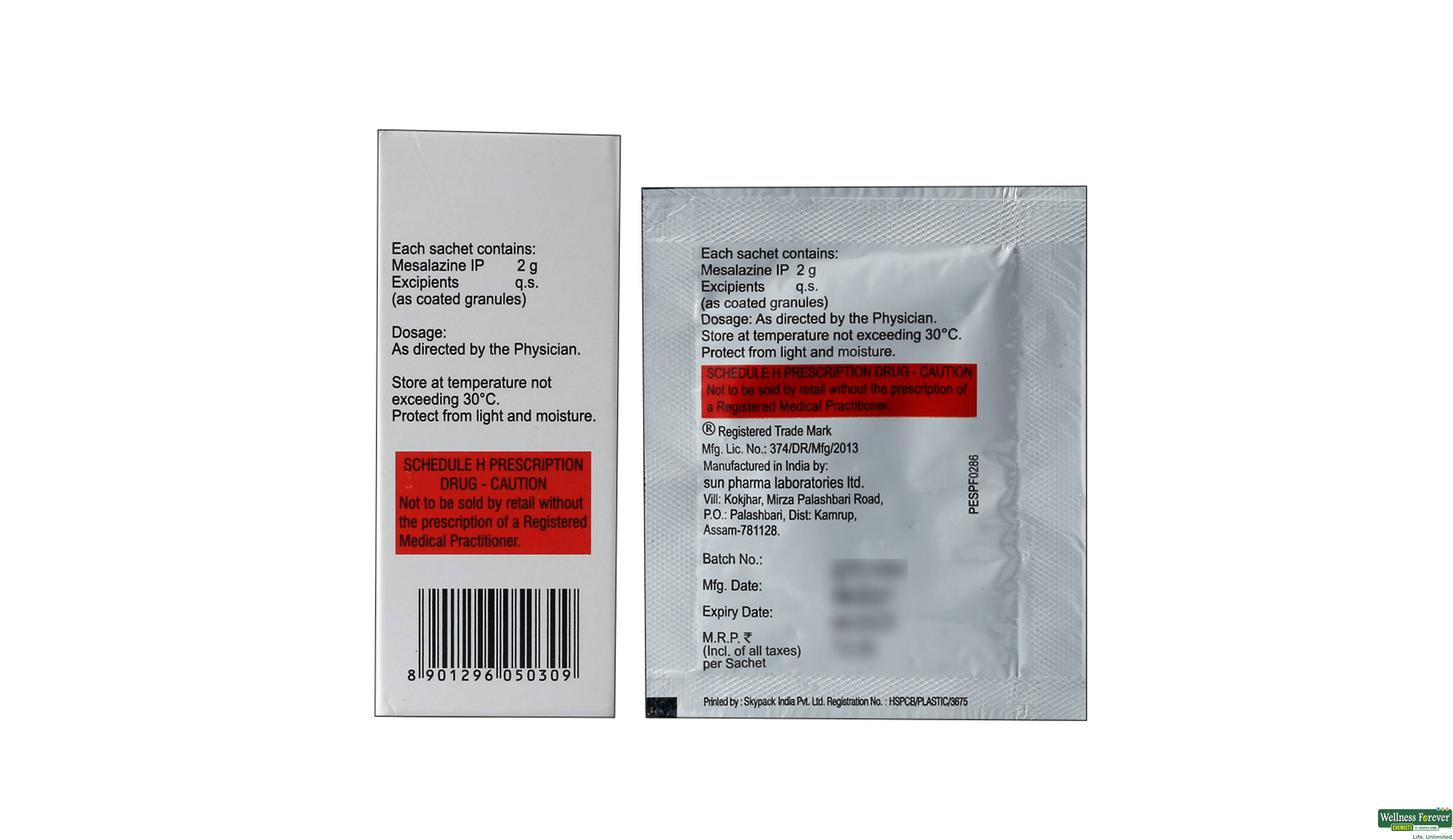 MESACOL-CR SACH 2GM- 2, 2GM, 